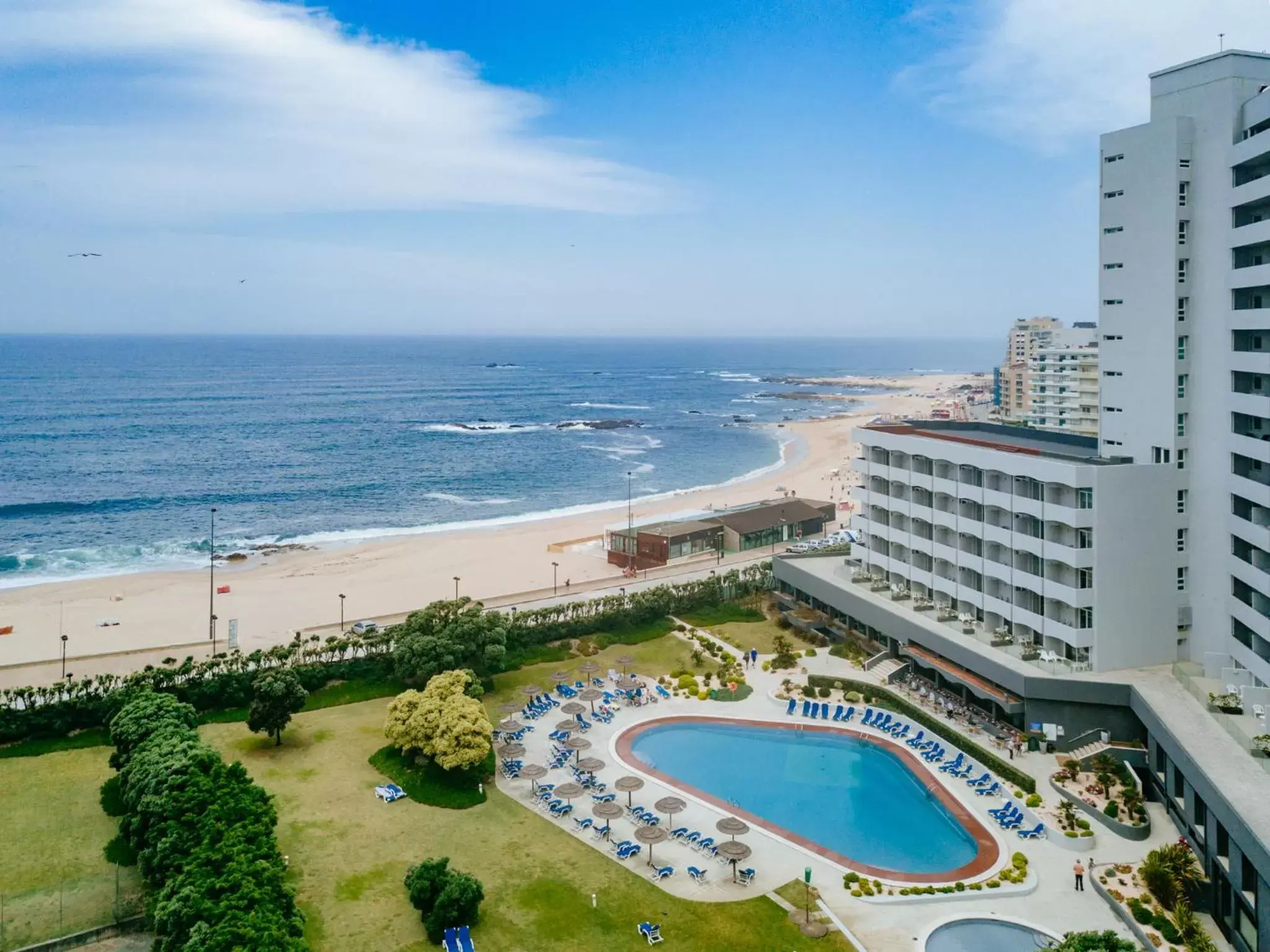 Bird's eye view, Pool View in Axis Vermar Conference & Beach Hotel