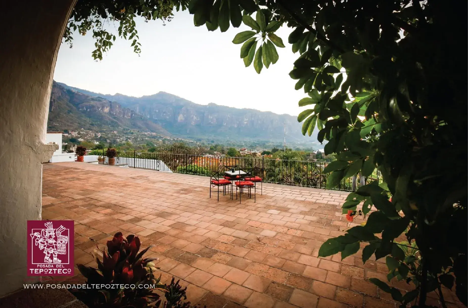 Mountain view in Posada del Tepozteco