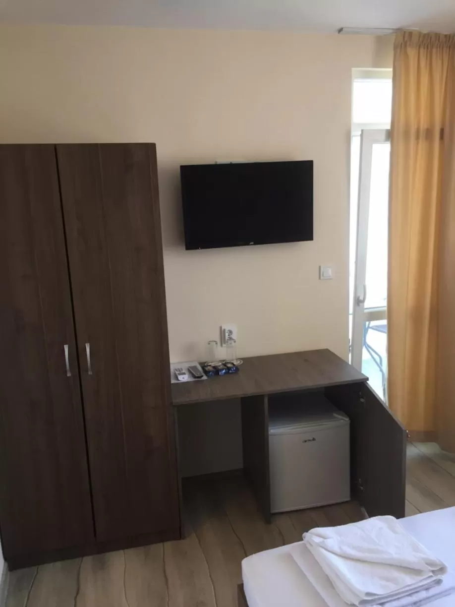 Bed in Family Hotel Malibu