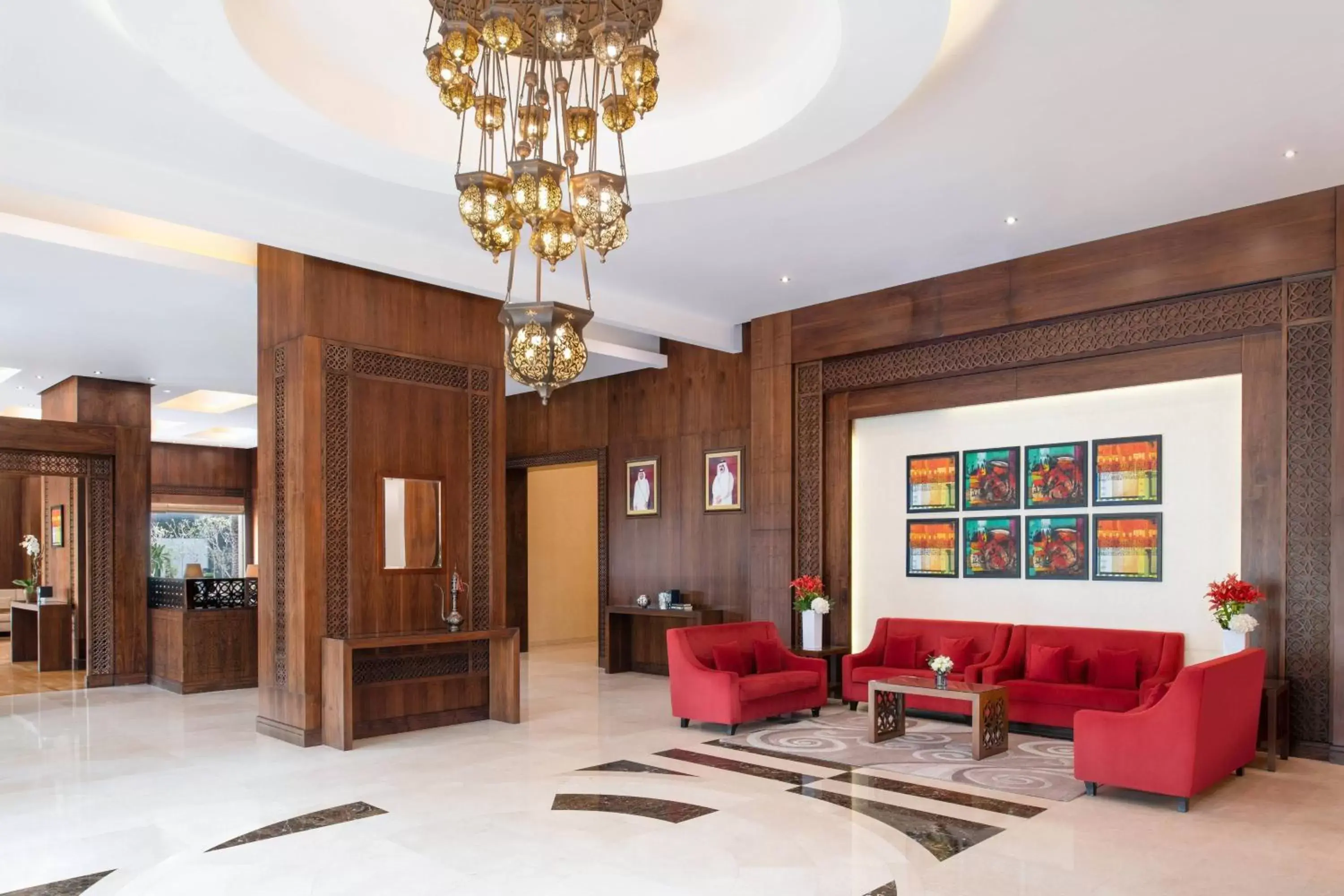 Lobby or reception, Lobby/Reception in Marriott Executive Apartments City Center Doha