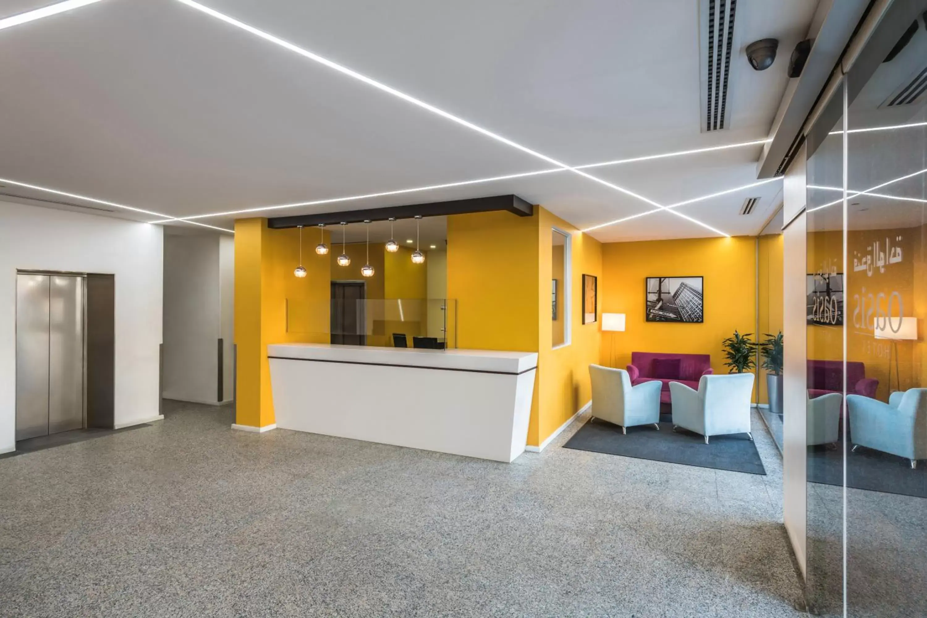 Lobby or reception in Oasis Hotel Lobby or reception in Oasis Hotel
