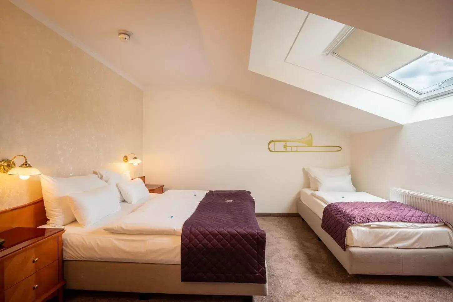 Bedroom, Bed in Hotel Am Schubertring Bedroom, Bed in Hotel Am Schubertring