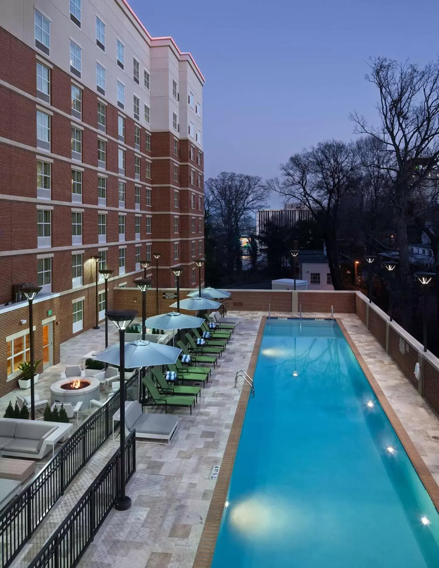 Pool view, Swimming Pool in Hilton Garden Inn Atlanta Midtown