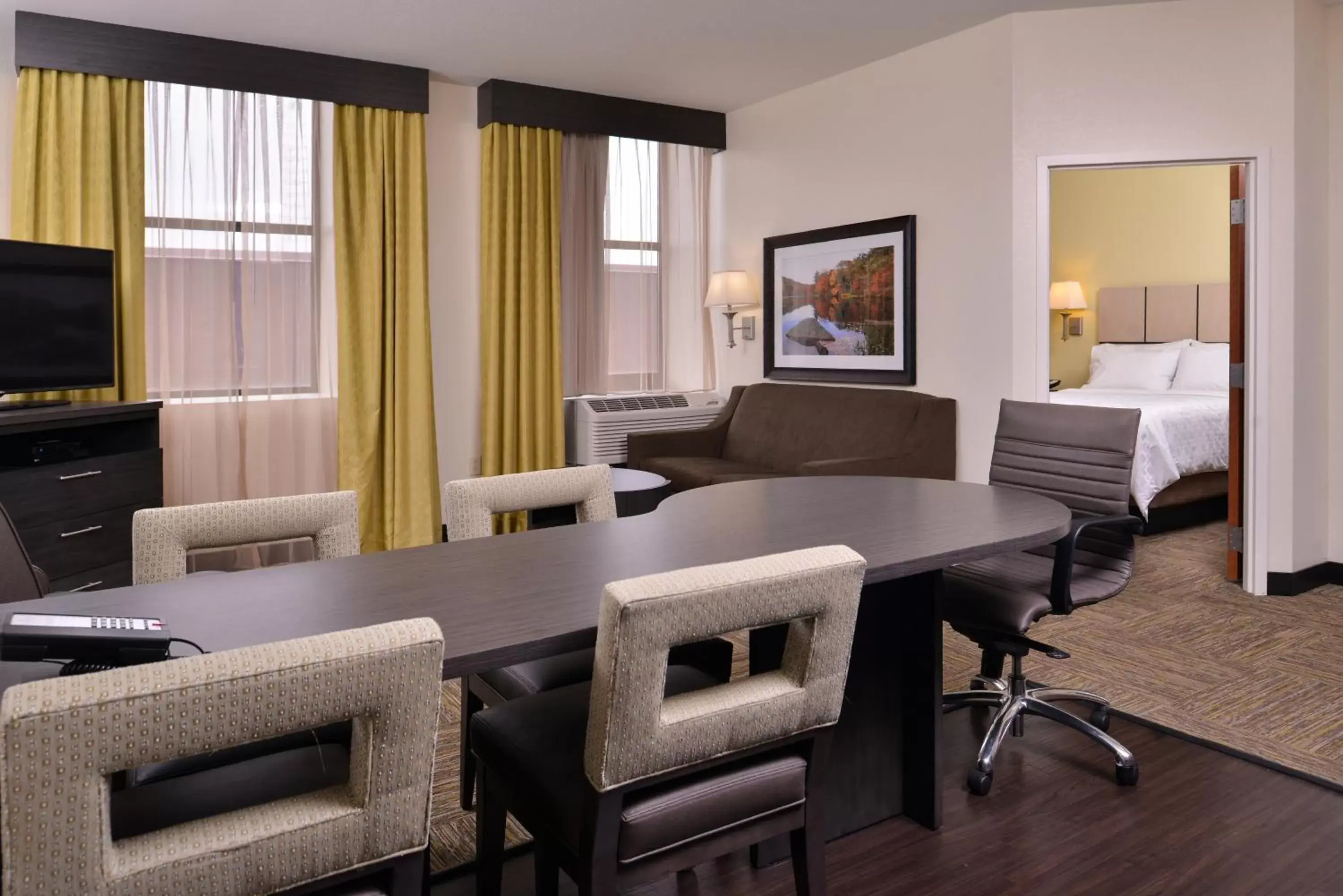 Photo of the whole room, Seating Area in Candlewood Suites Terre Haute, an IHG Hotel