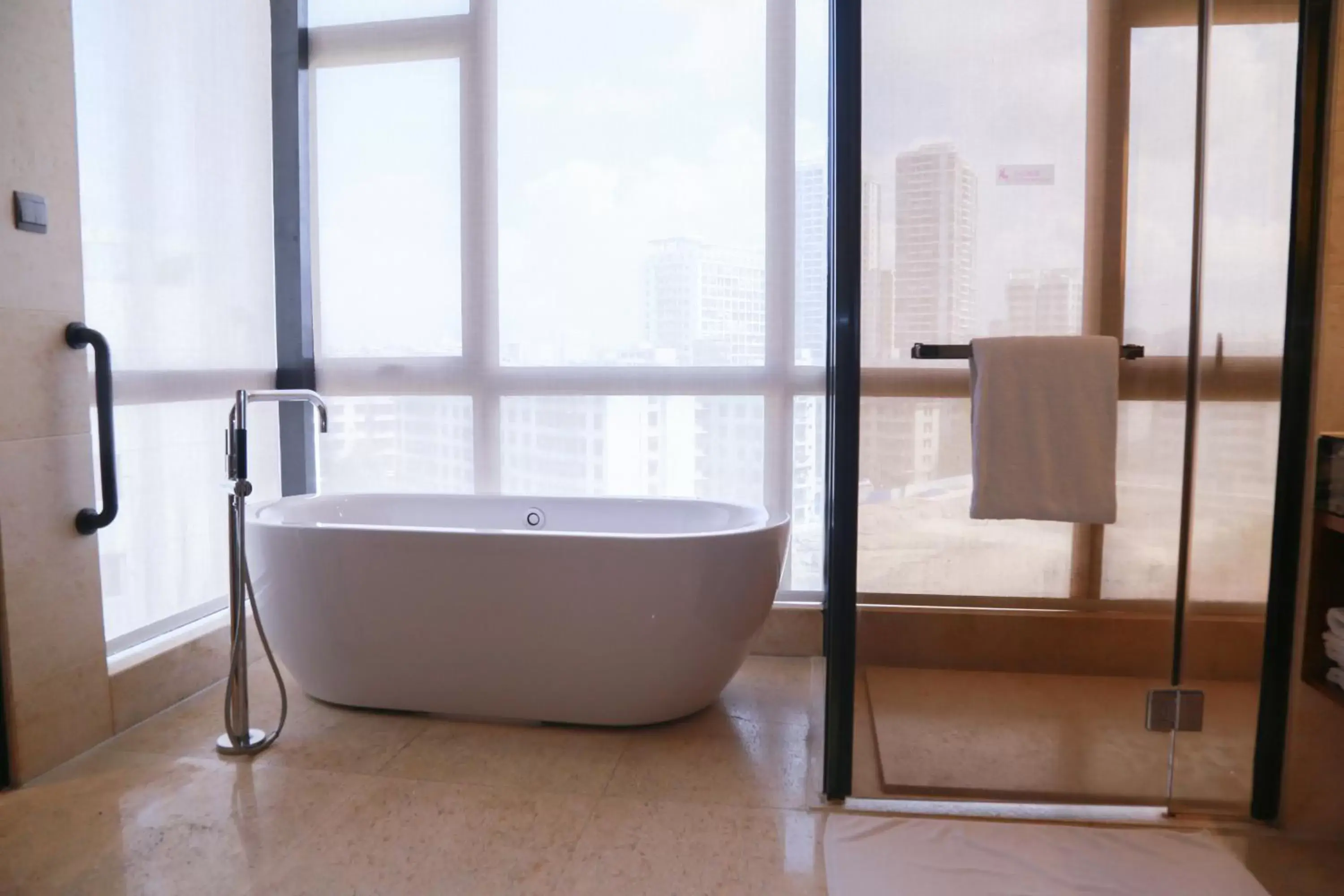 Bathroom in Crowne Plaza Sanya City Center, an IHG Hotel