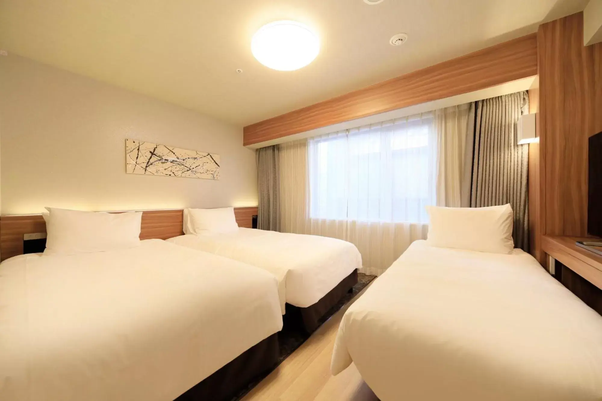 Photo of the whole room, Bed in Richmond Hotel Nagoya Shinkansen-guchi