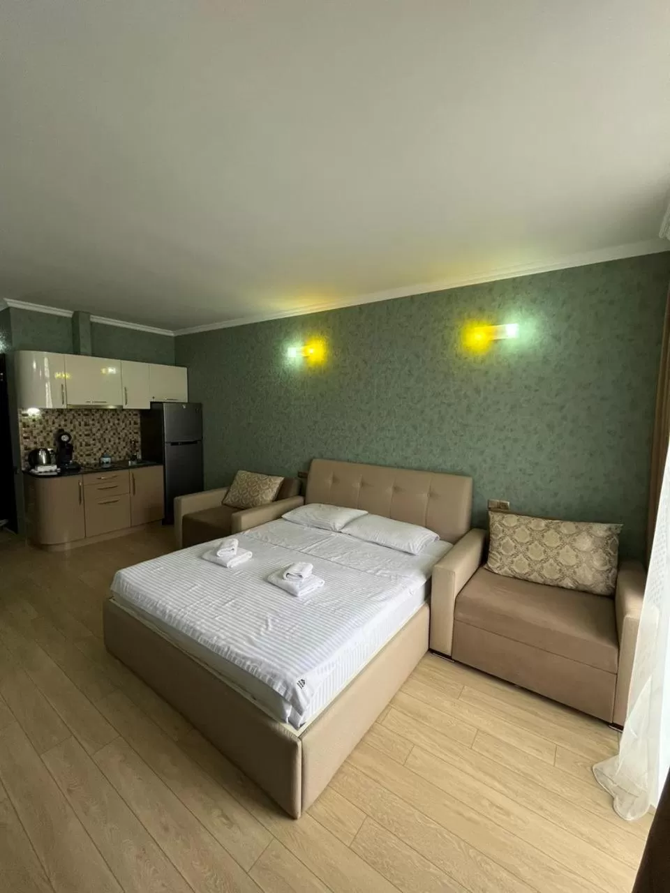 Bed in Holiday Lux Sea Towers Batumi
