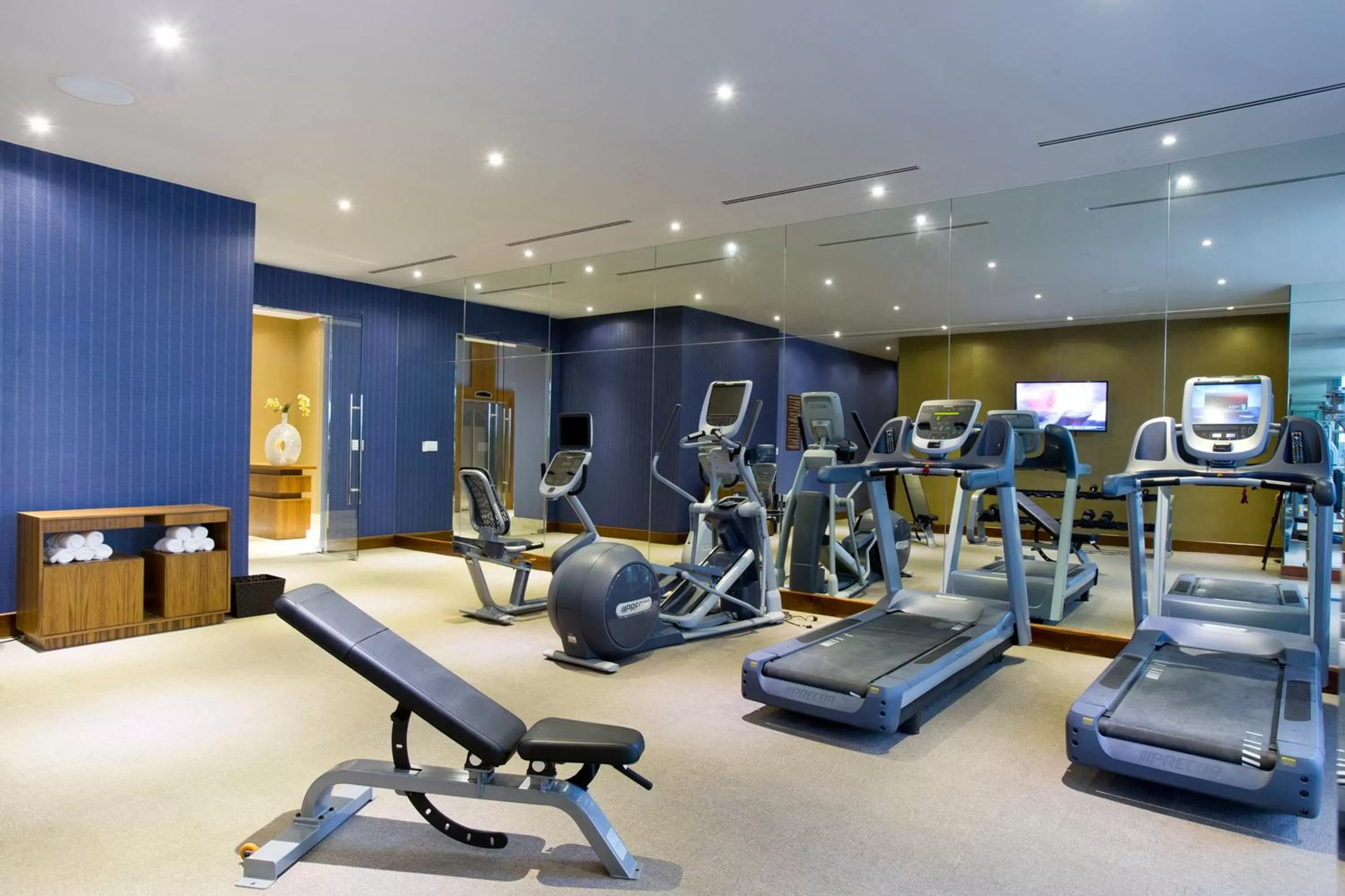 Fitness centre/facilities in Global Hotel Panama