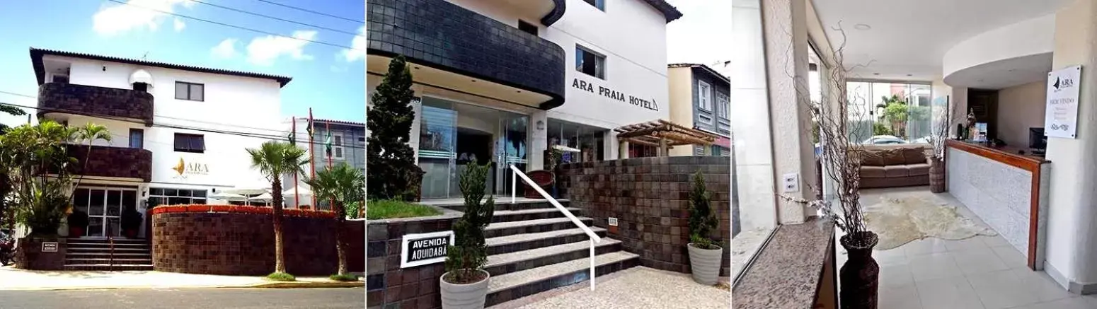 Facade/entrance in Ara Mar Praia Hotel