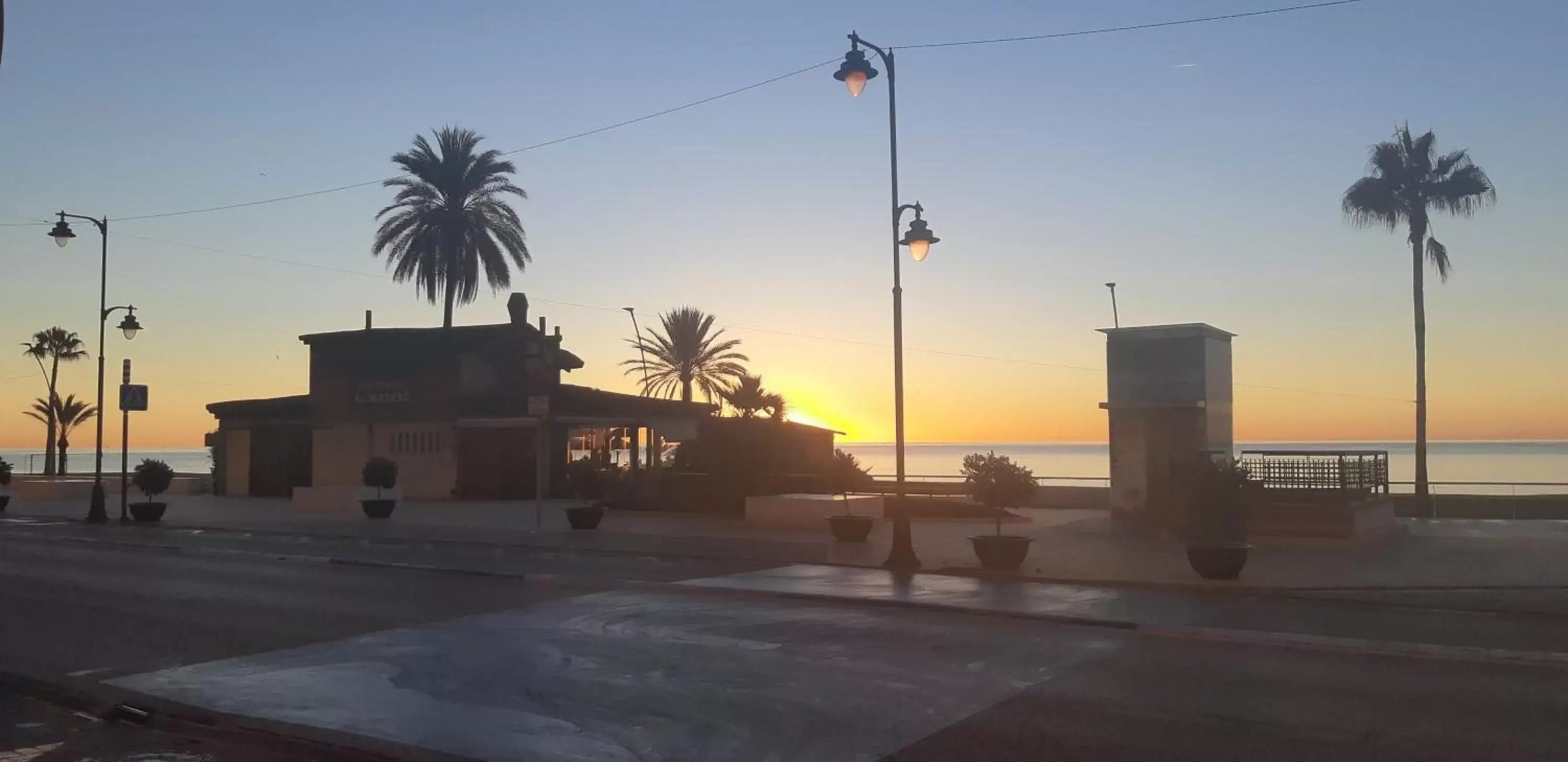 Sea view, Sunrise/Sunset in Hotel Mediterráneo