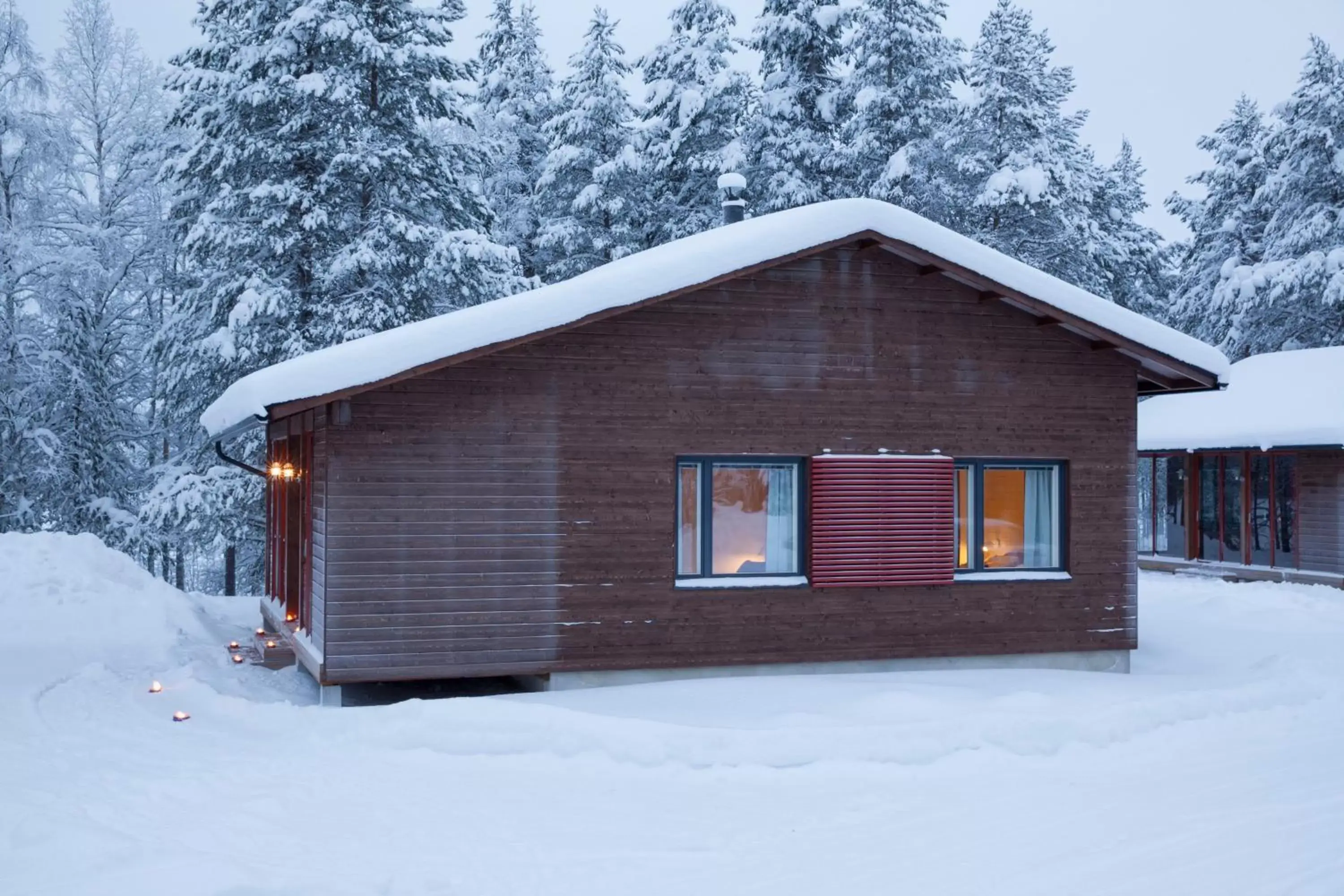Property building, Winter in Holiday Club Kuusamon Tropiikki