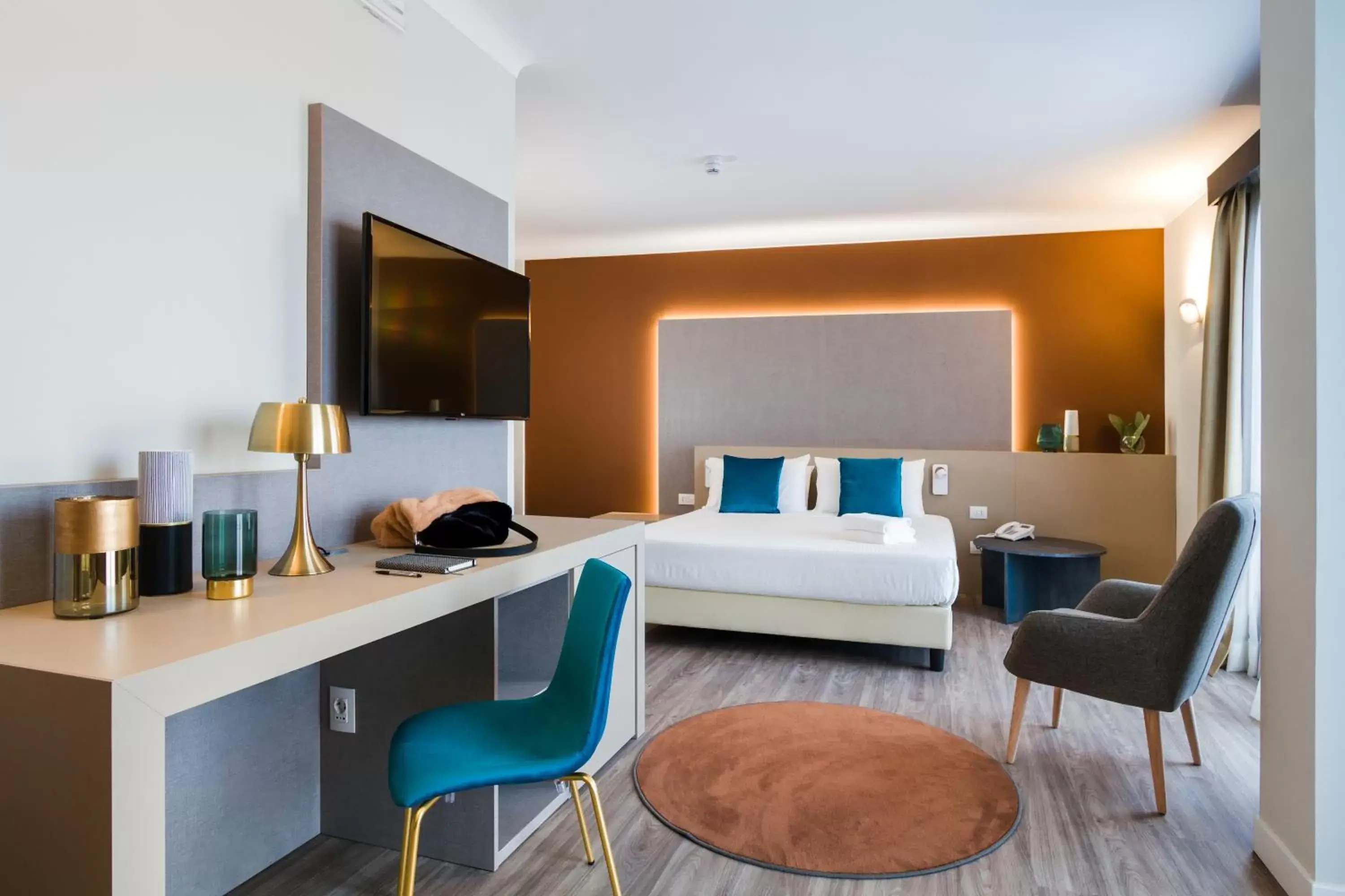 Bedroom, Bed in Seawater Hotel Bio & Beauty Spa Bedroom, Bed in Seawater Hotel Bio & Beauty Spa