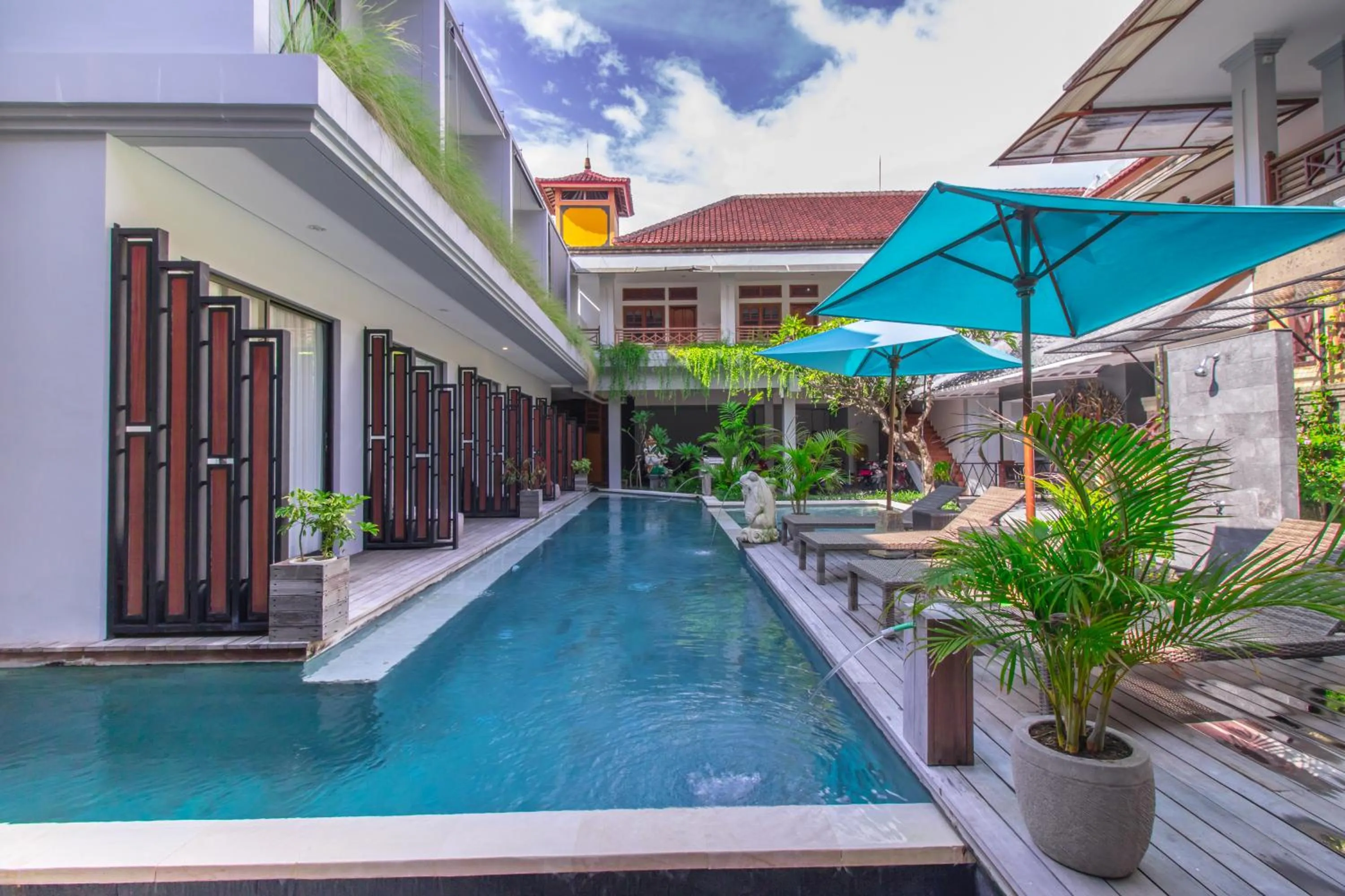 Swimming pool in Gemini Star Hotel Kuta