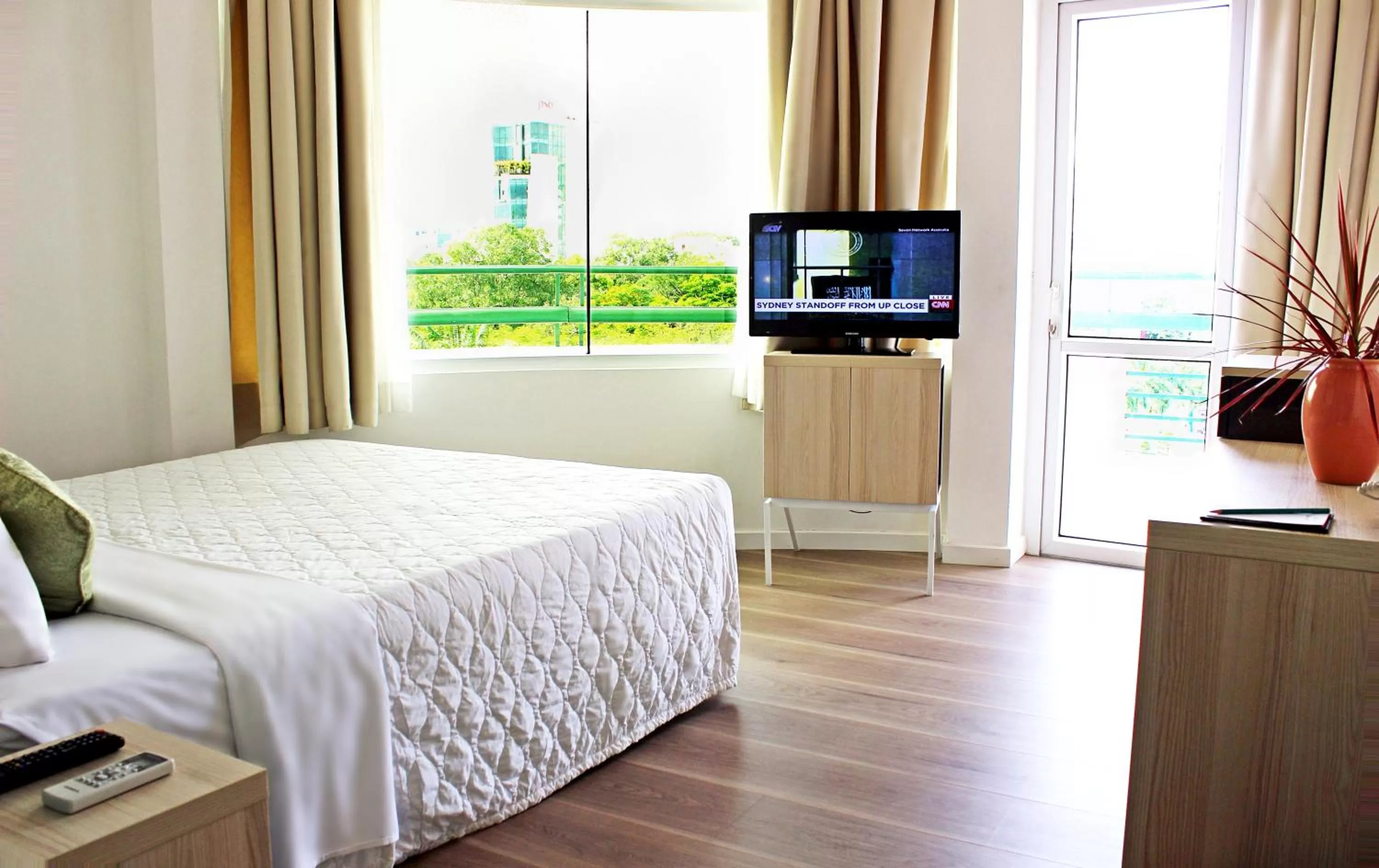 Decorative detail, Bed in Liberty Hotel Saigon Greenview