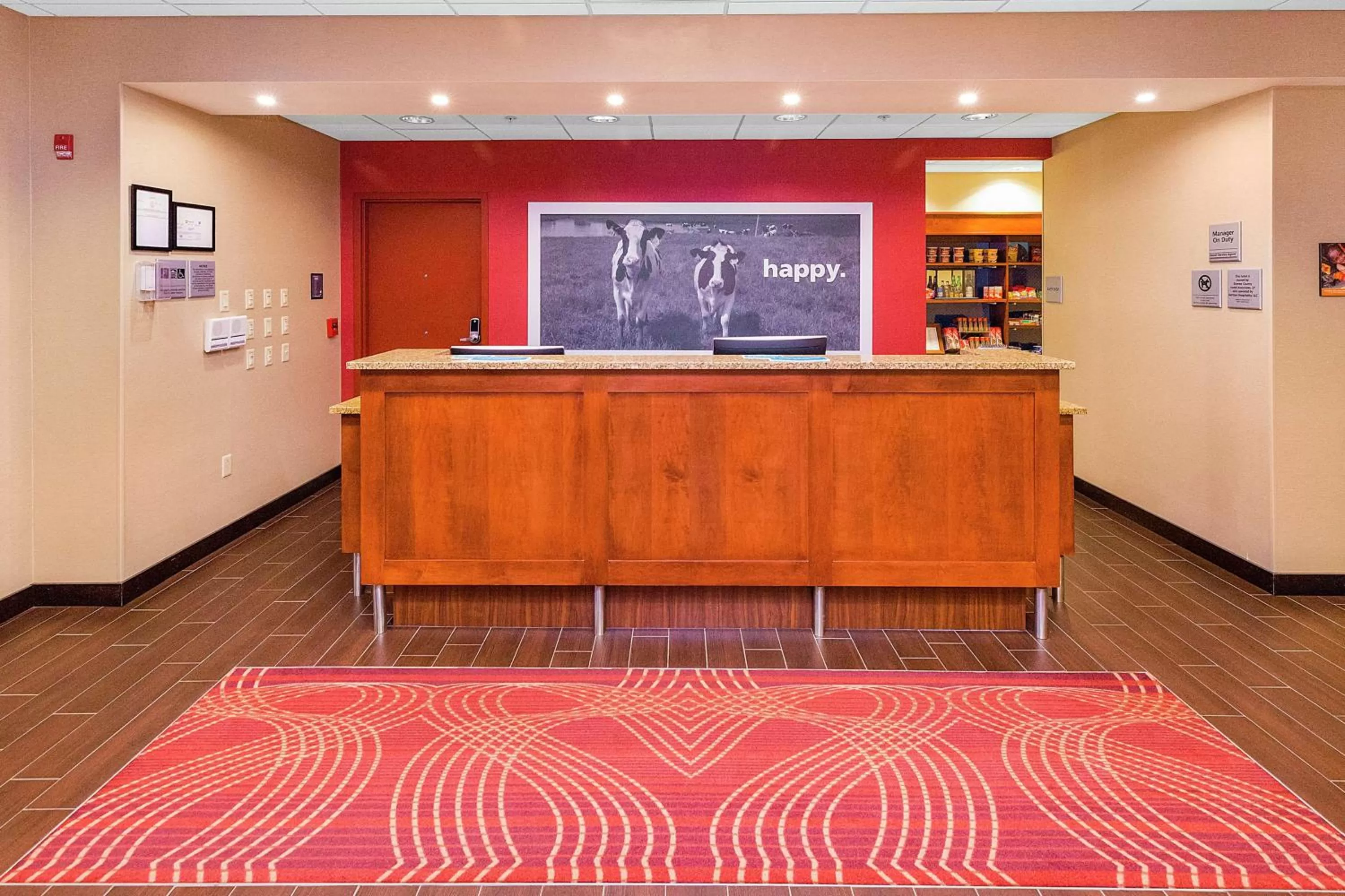Lobby or reception in Hampton Inn Waynesburg