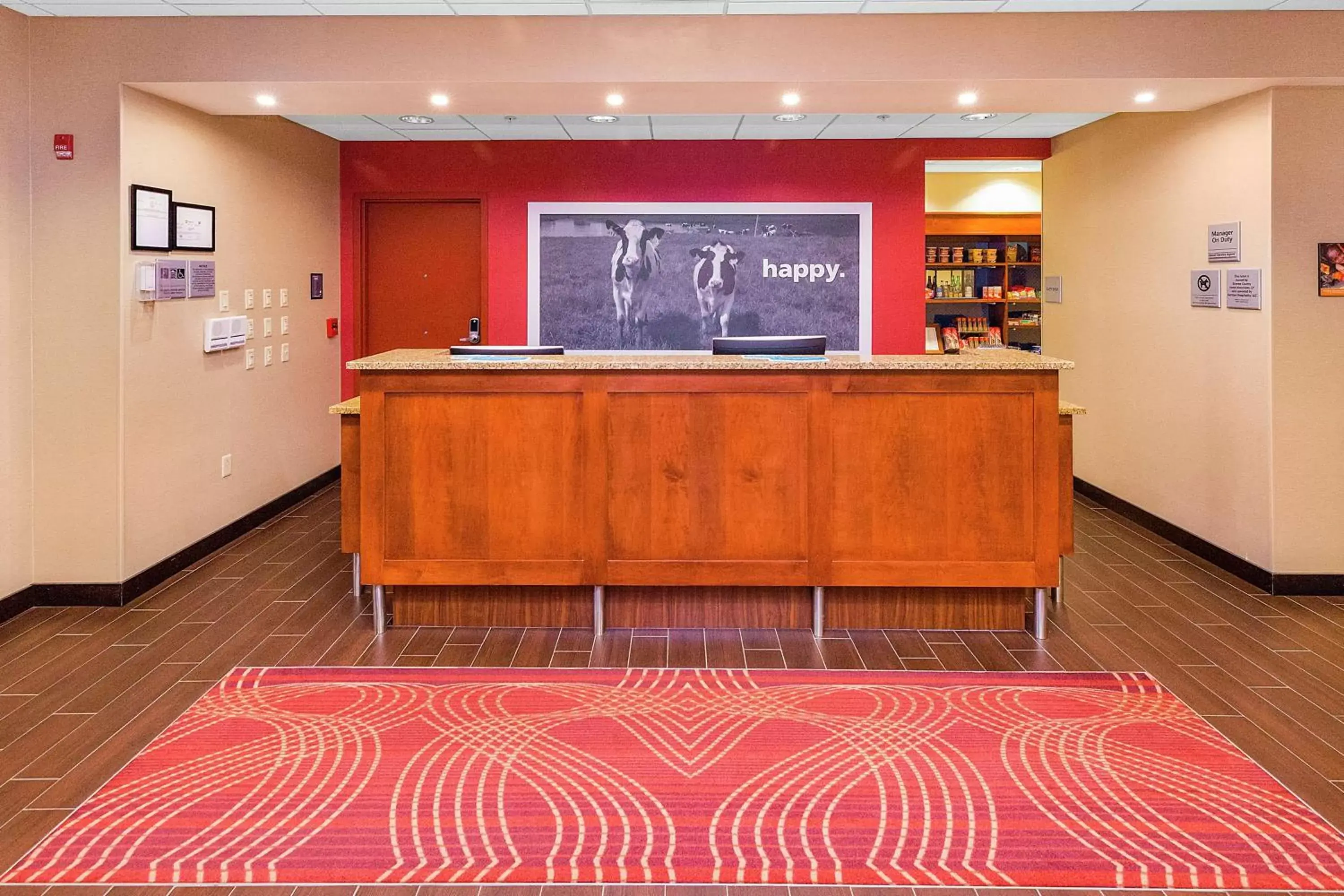 Lobby or reception, Lobby/Reception in Hampton Inn Waynesburg