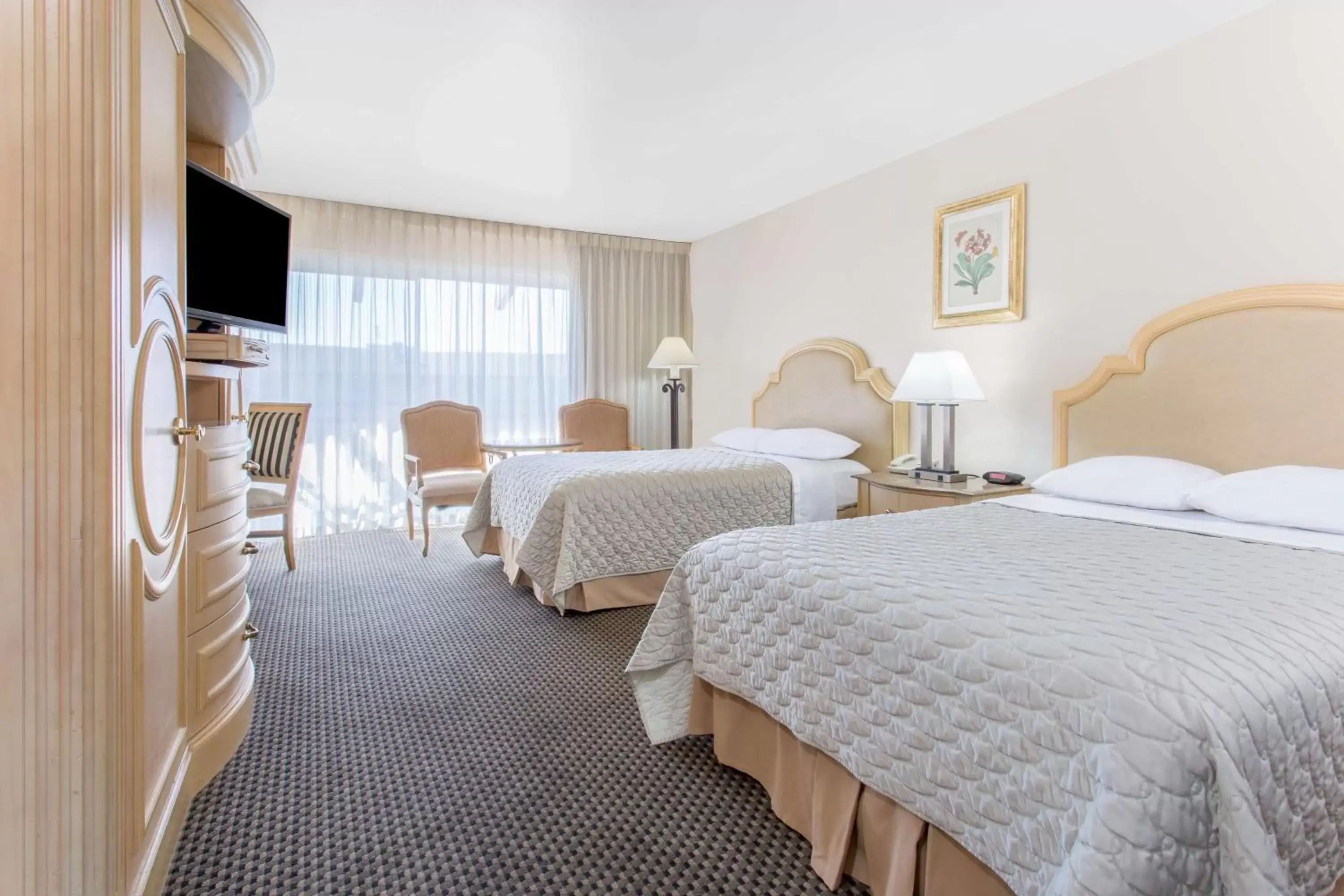 Double Room - Disability Access/Non-Smoking in Days Inn by Wyndham Modesto Double Room - Disability Access/Non-Smoking in Days Inn by Wyndham Modesto