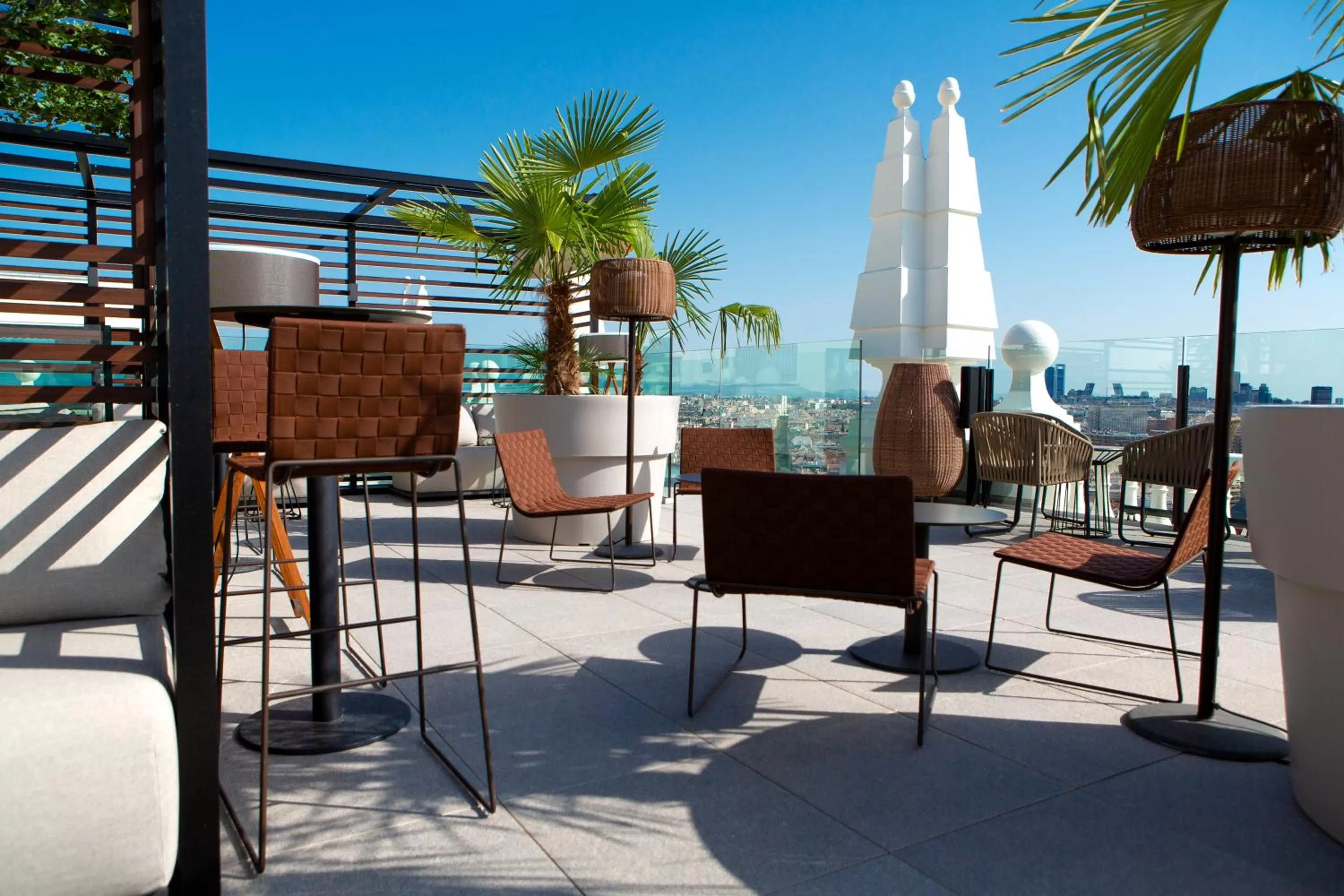 Balcony/Terrace in Riu Plaza España