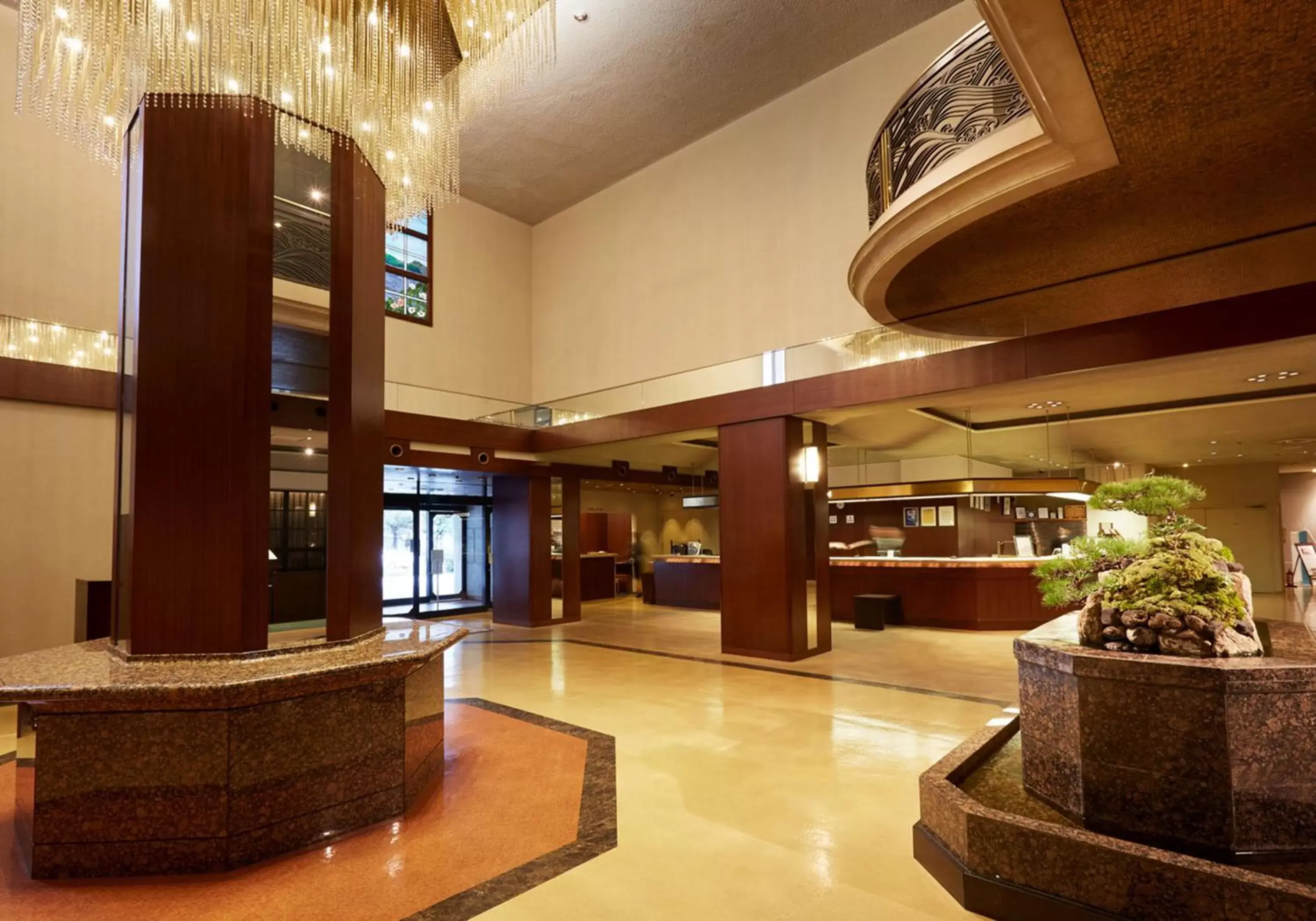 Lobby or reception, Lobby/Reception in Nishitetsu Grand Hotel