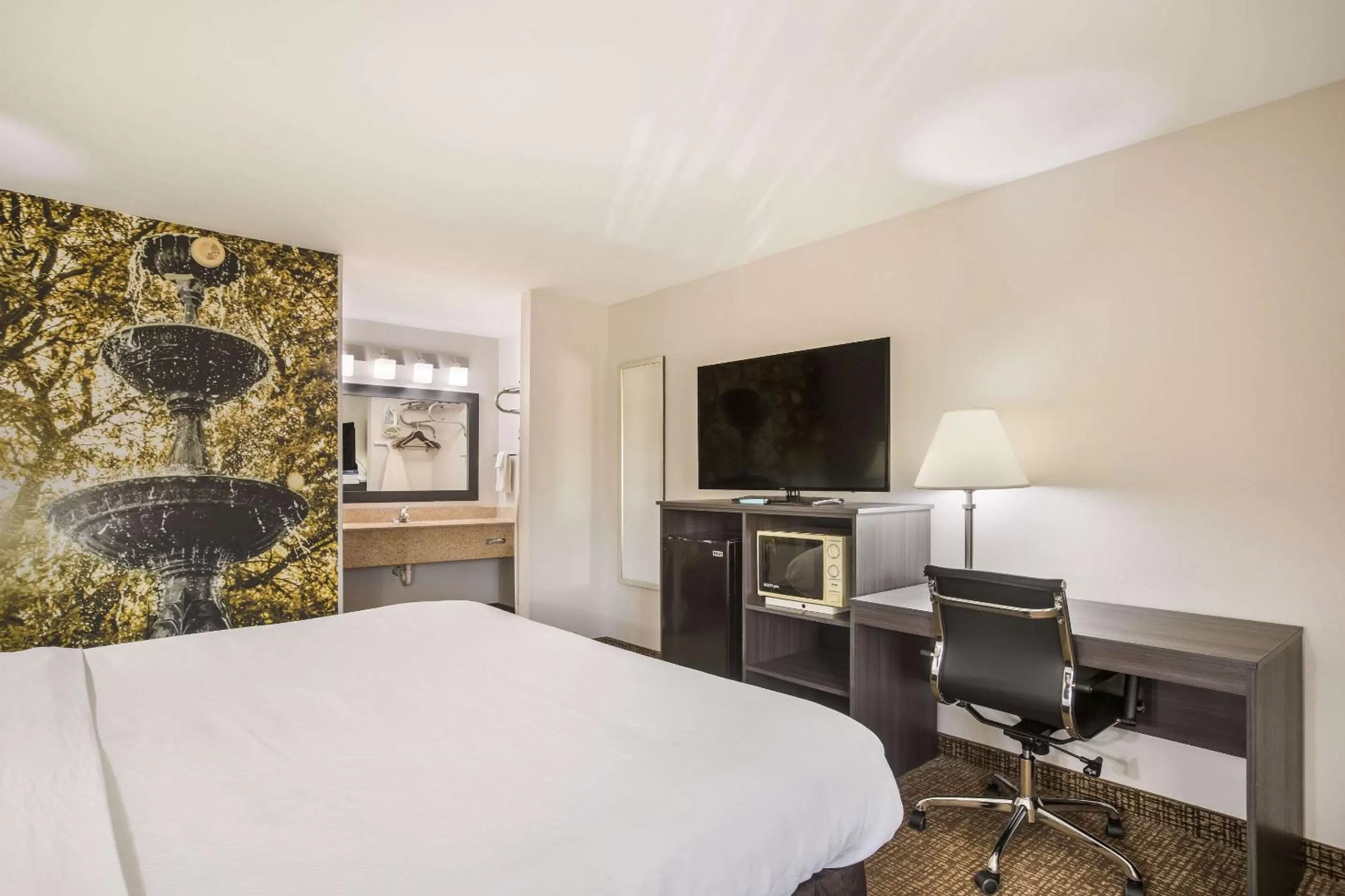 Photo of the whole room, Bed in Clarion Pointe Forsyth I-75