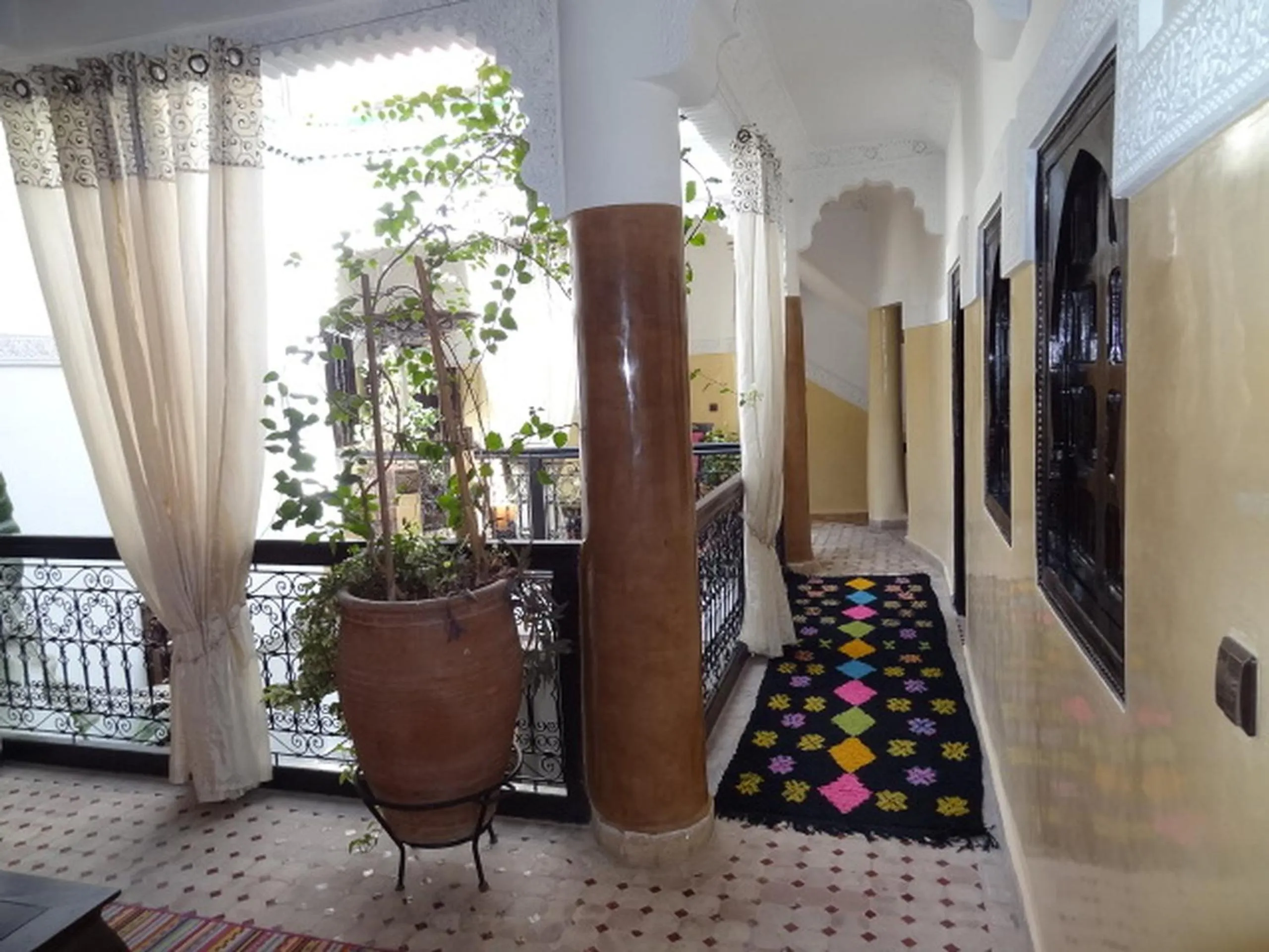 Balcony/Terrace in Riad Eloise