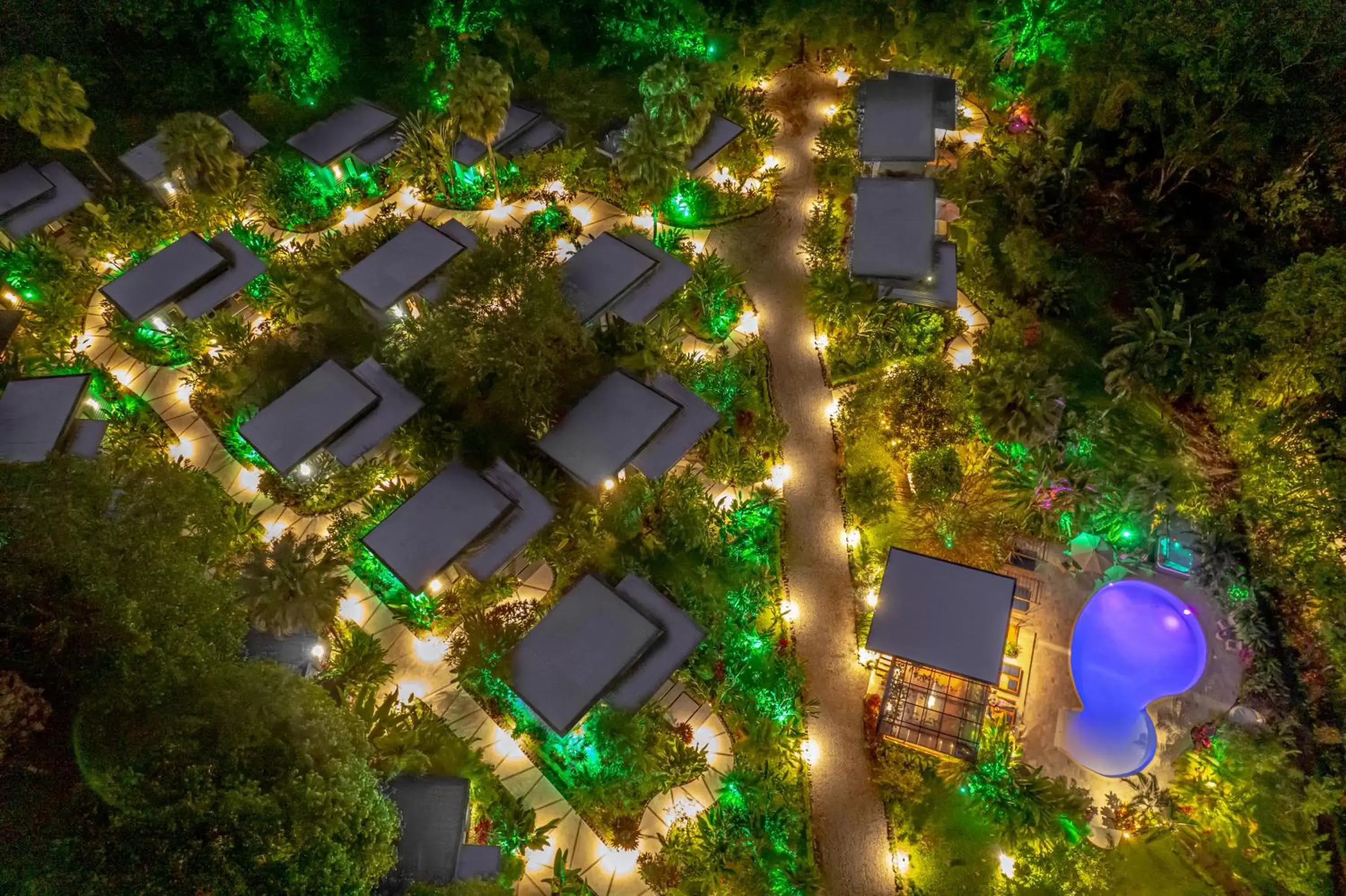 View (from property/room), Bird's-eye View in Noah's Forest Hotel by Tifakara