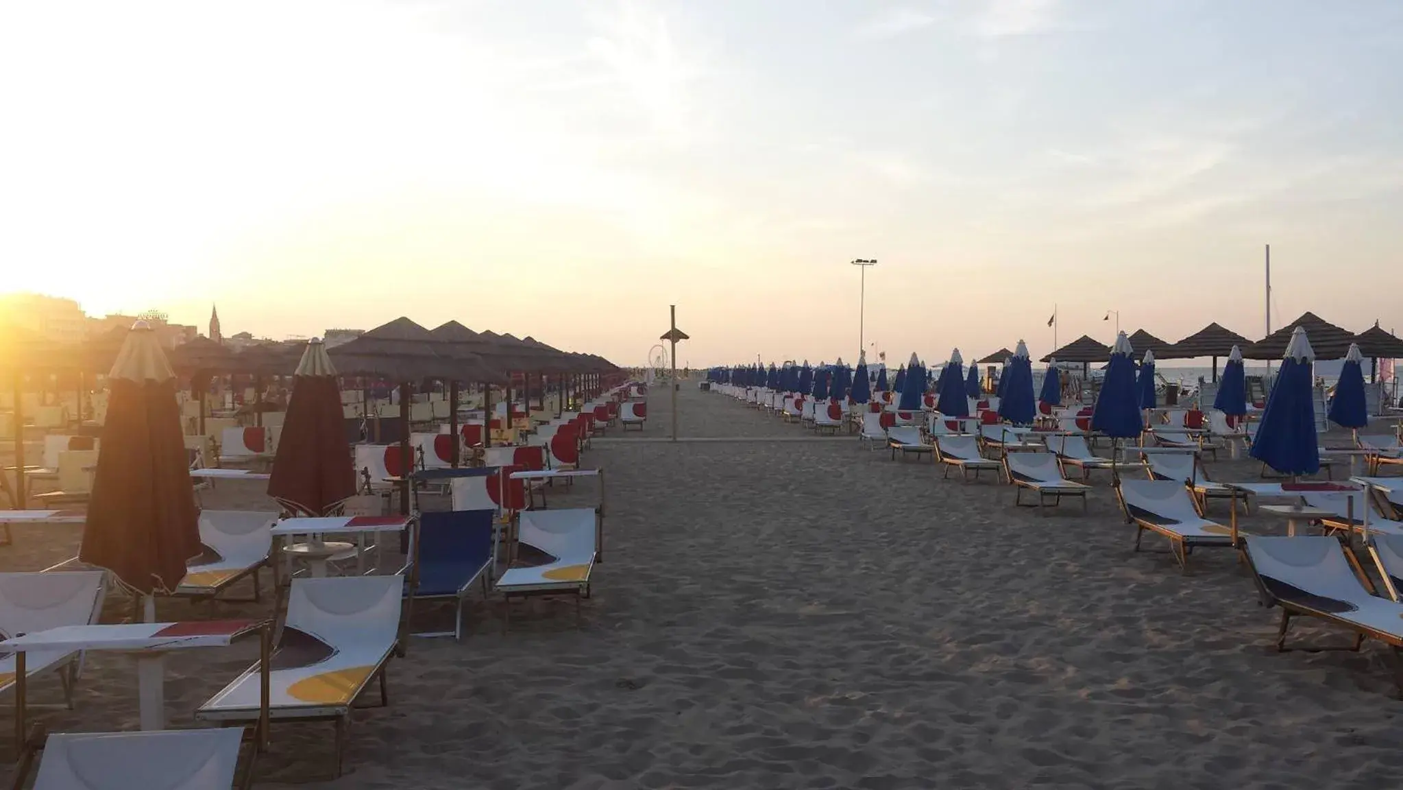 Beach in Alisei Palace Hotel