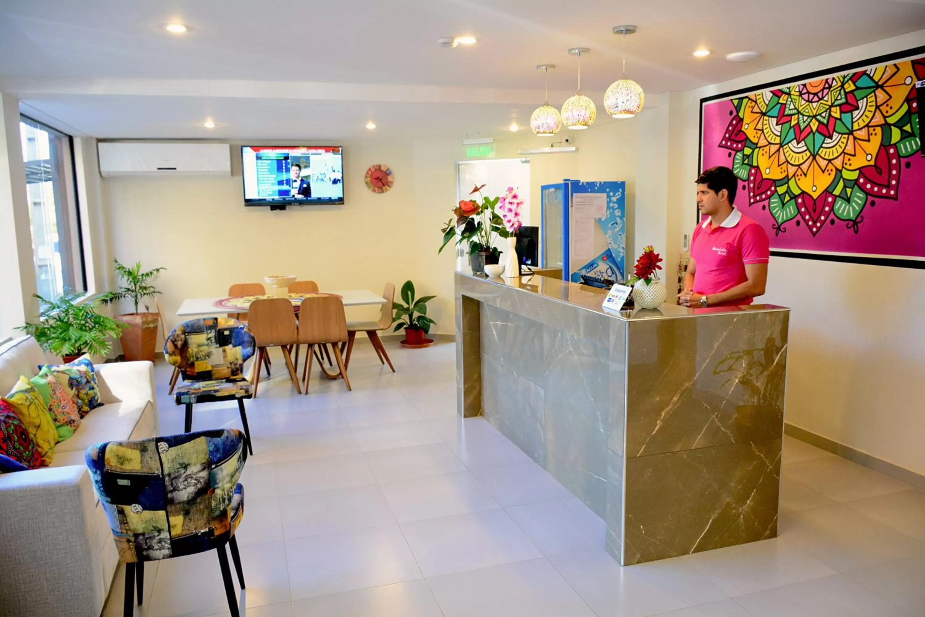 Staff in Mandala Hotel