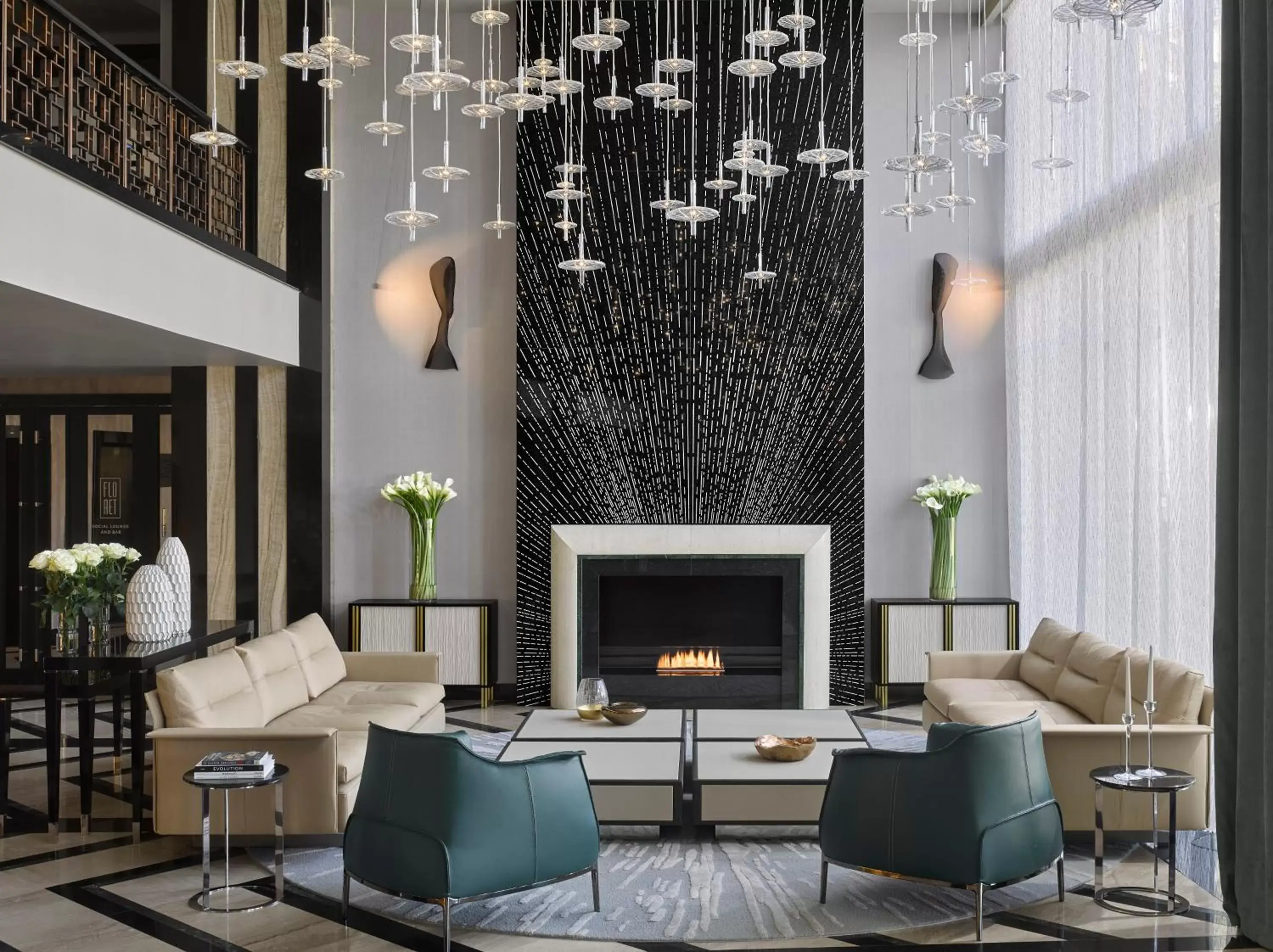 Lobby or reception in InterContinental Sofia by IHG Lobby or reception in InterContinental Sofia by IHG