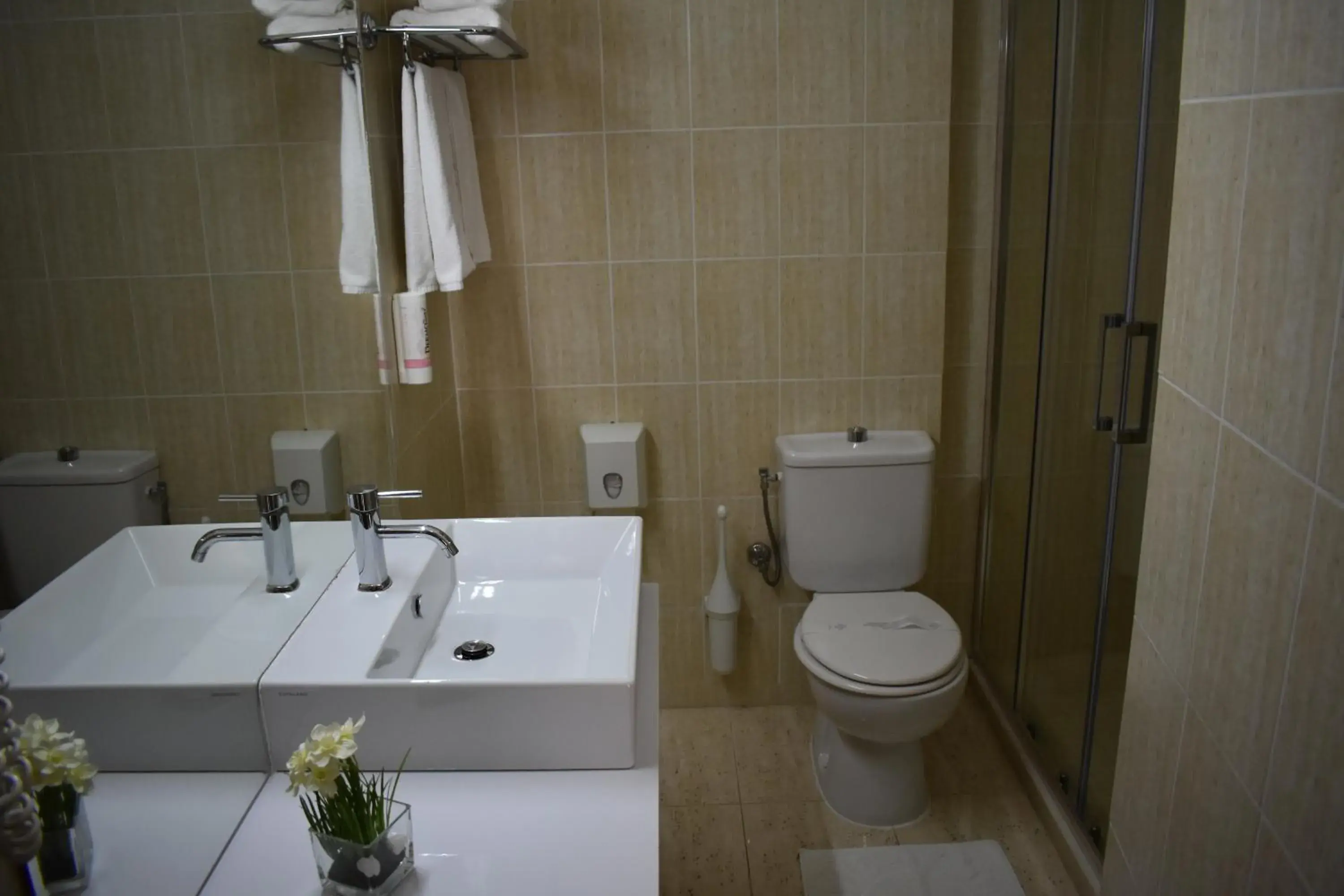 Shower, Bathroom in Hotel Arvi