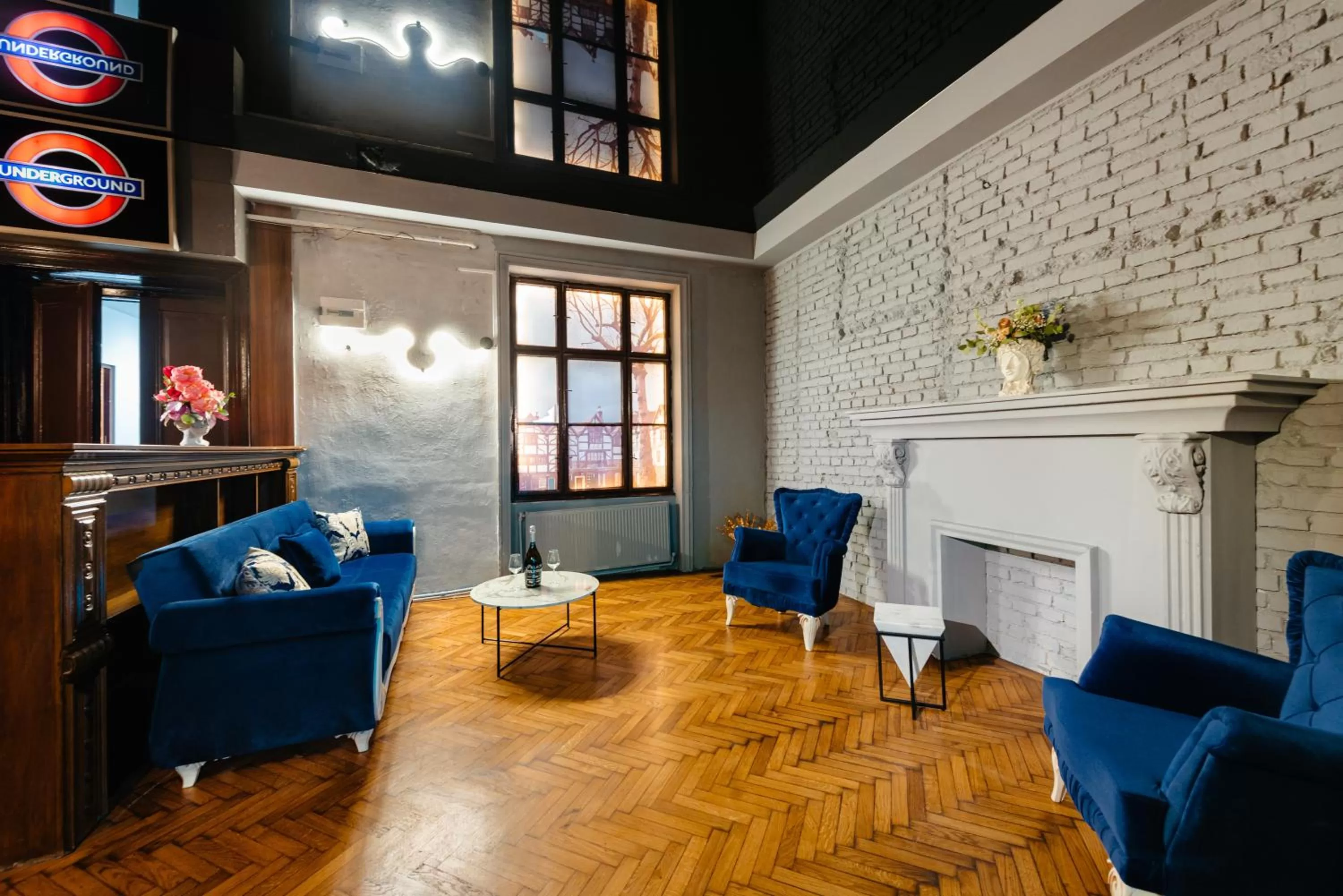 Lounge or bar in Palace Bulevard Inn