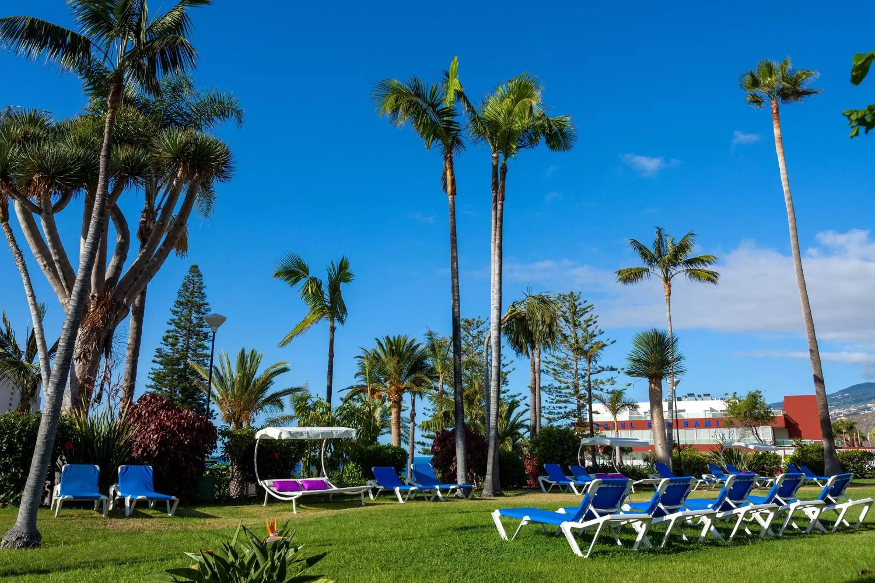 Garden in Hotel Best Semiramis