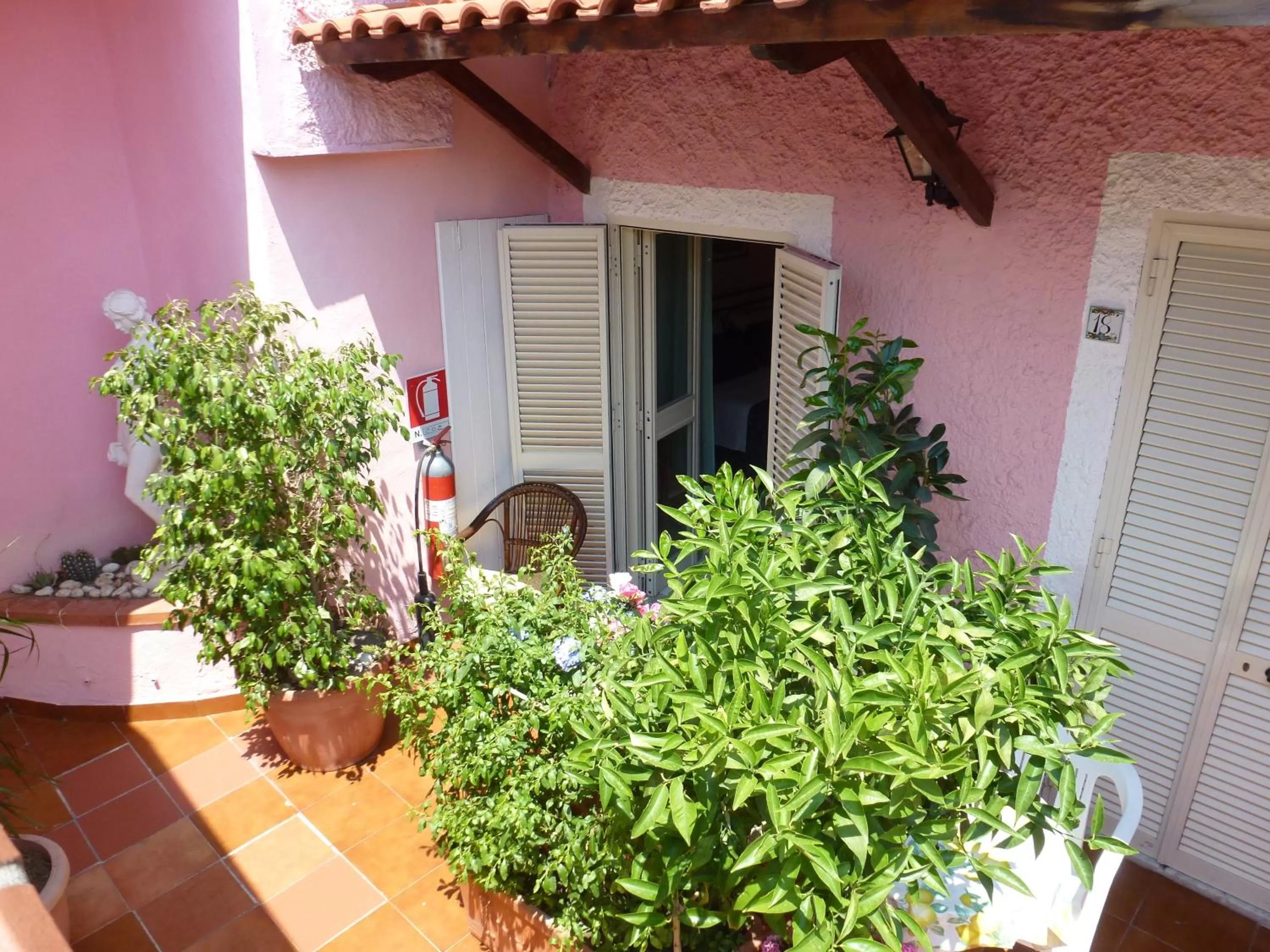 Balcony/Terrace in Hotel Casa Nicola