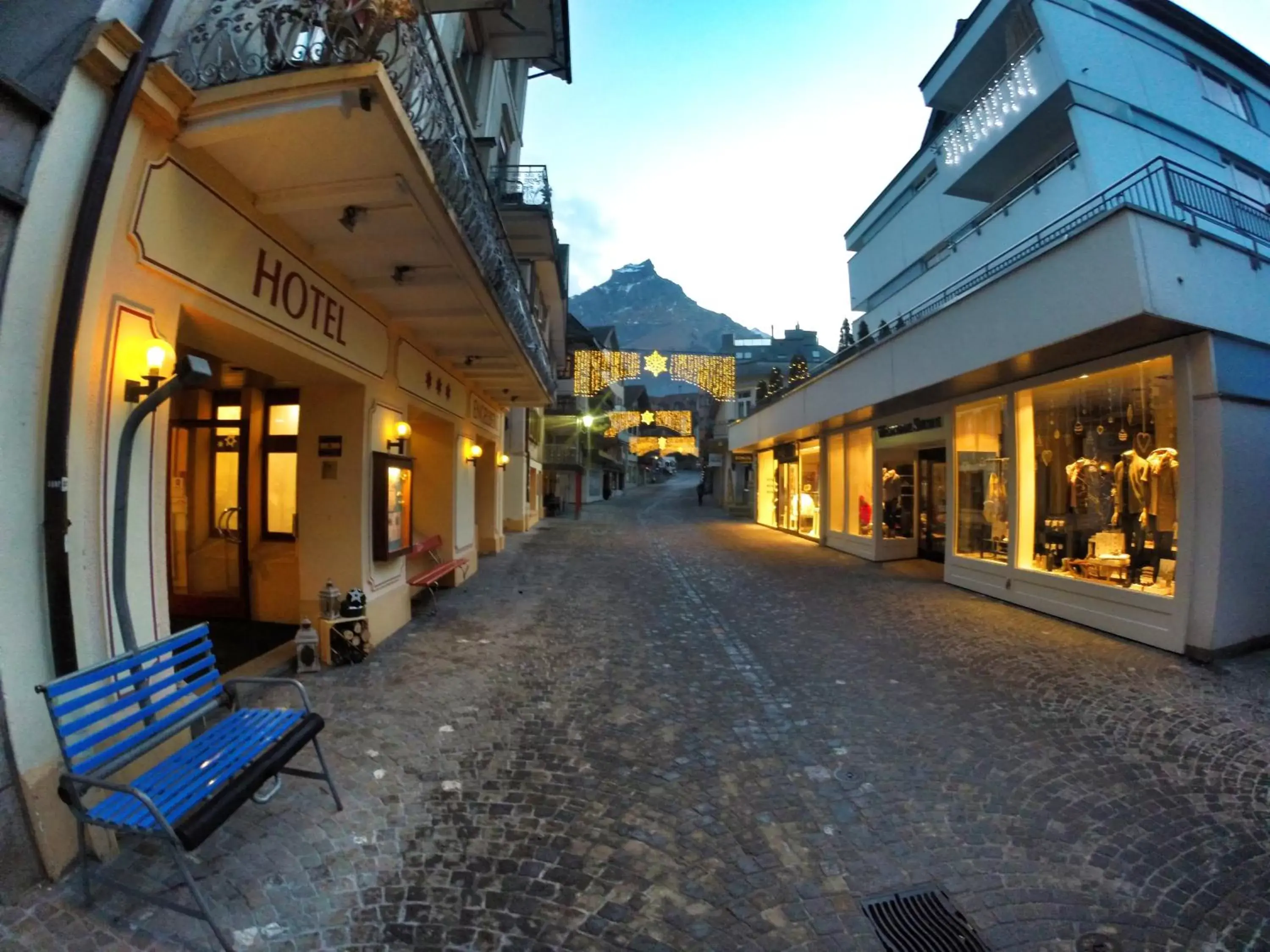 Facade/entrance in Hotel Engelberg "das Trail Hotel"