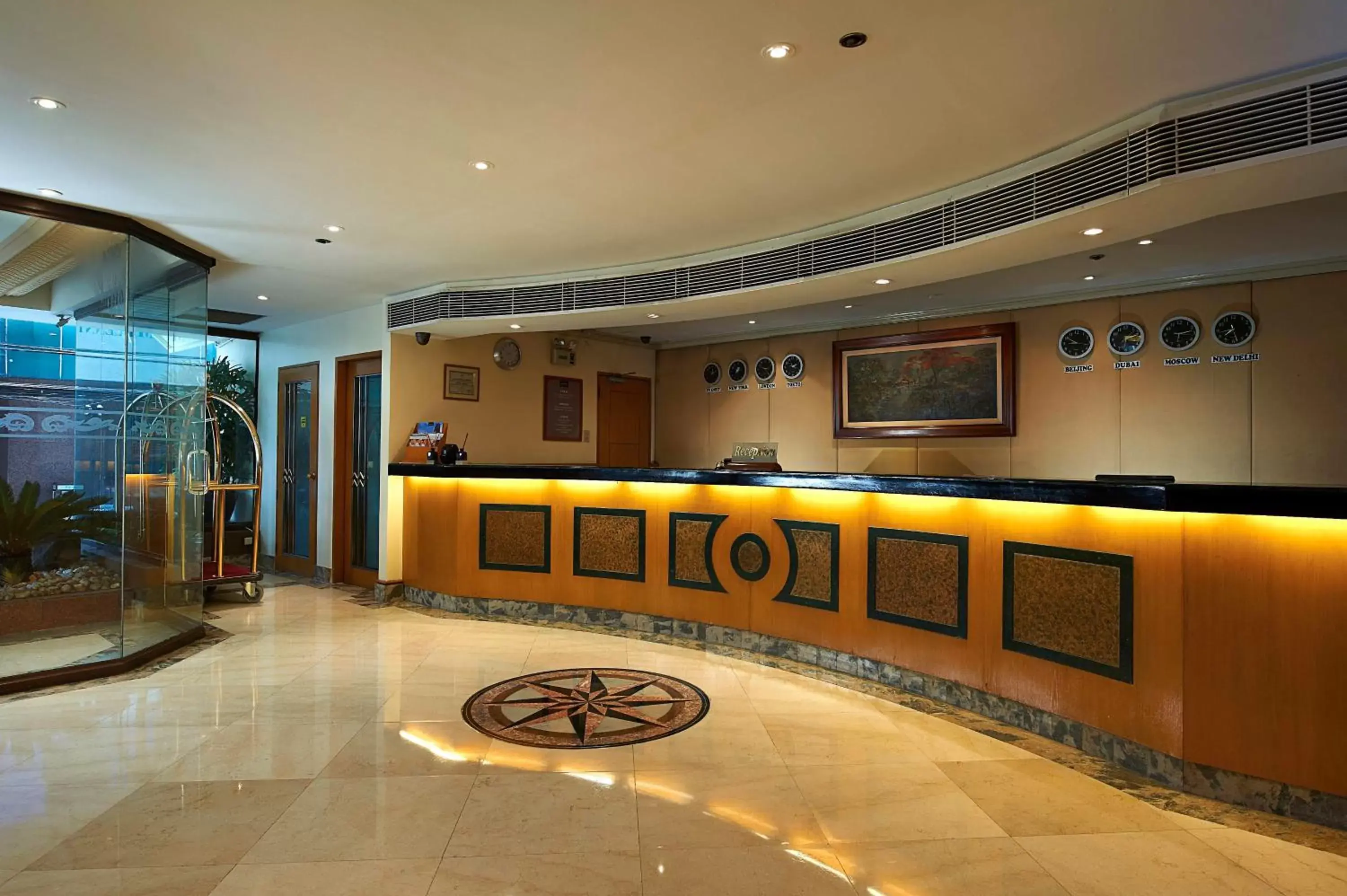 Lobby or reception, Lobby/Reception in Berjaya Makati Hotel