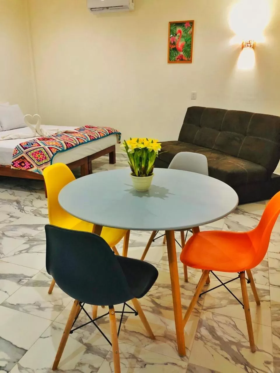 Living room in Los Arcos Hotel - TULUM