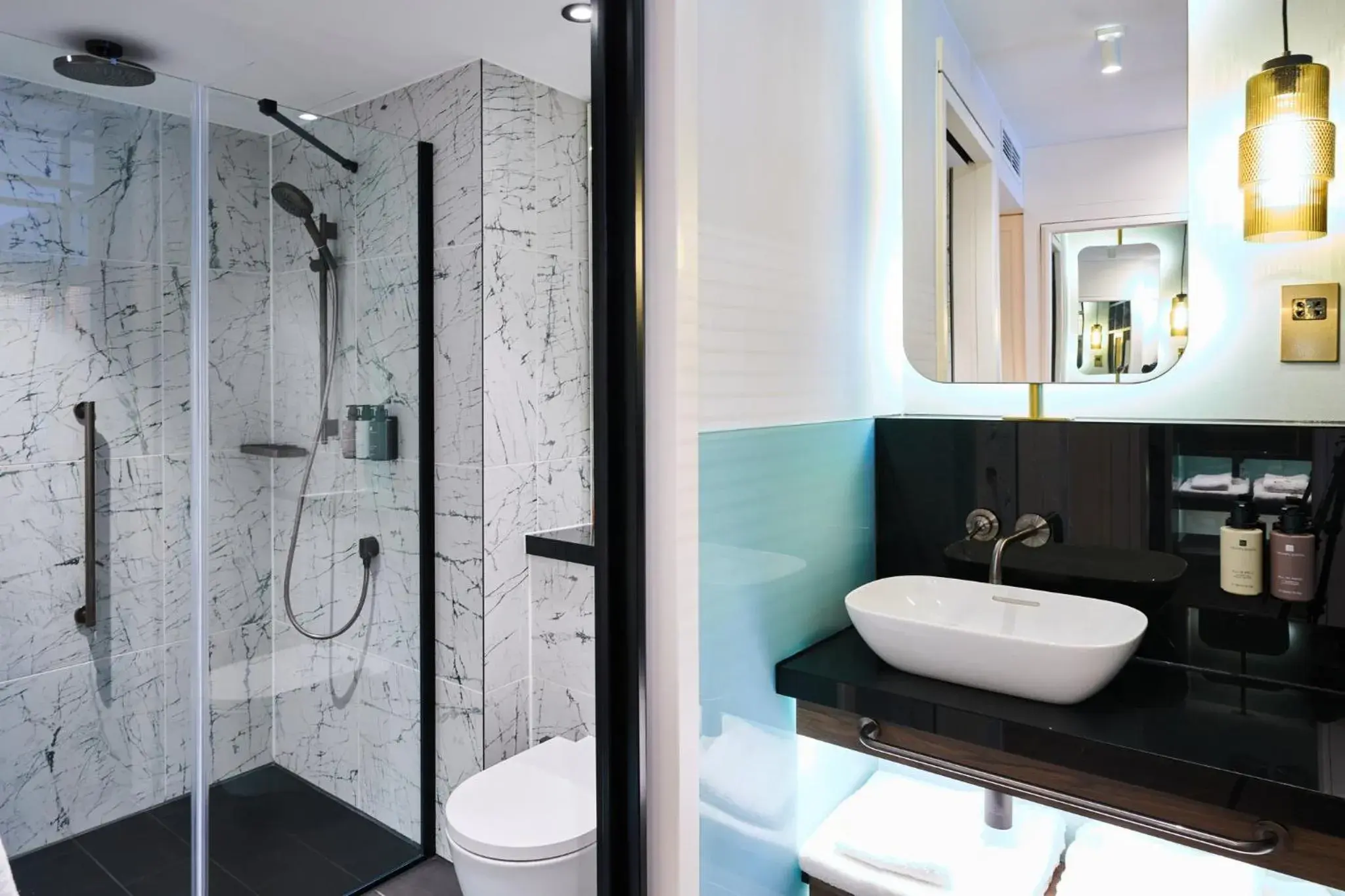 Photo of the whole room, Bathroom in Vignette Collection The Halyard Liverpool, an IHG Hotel