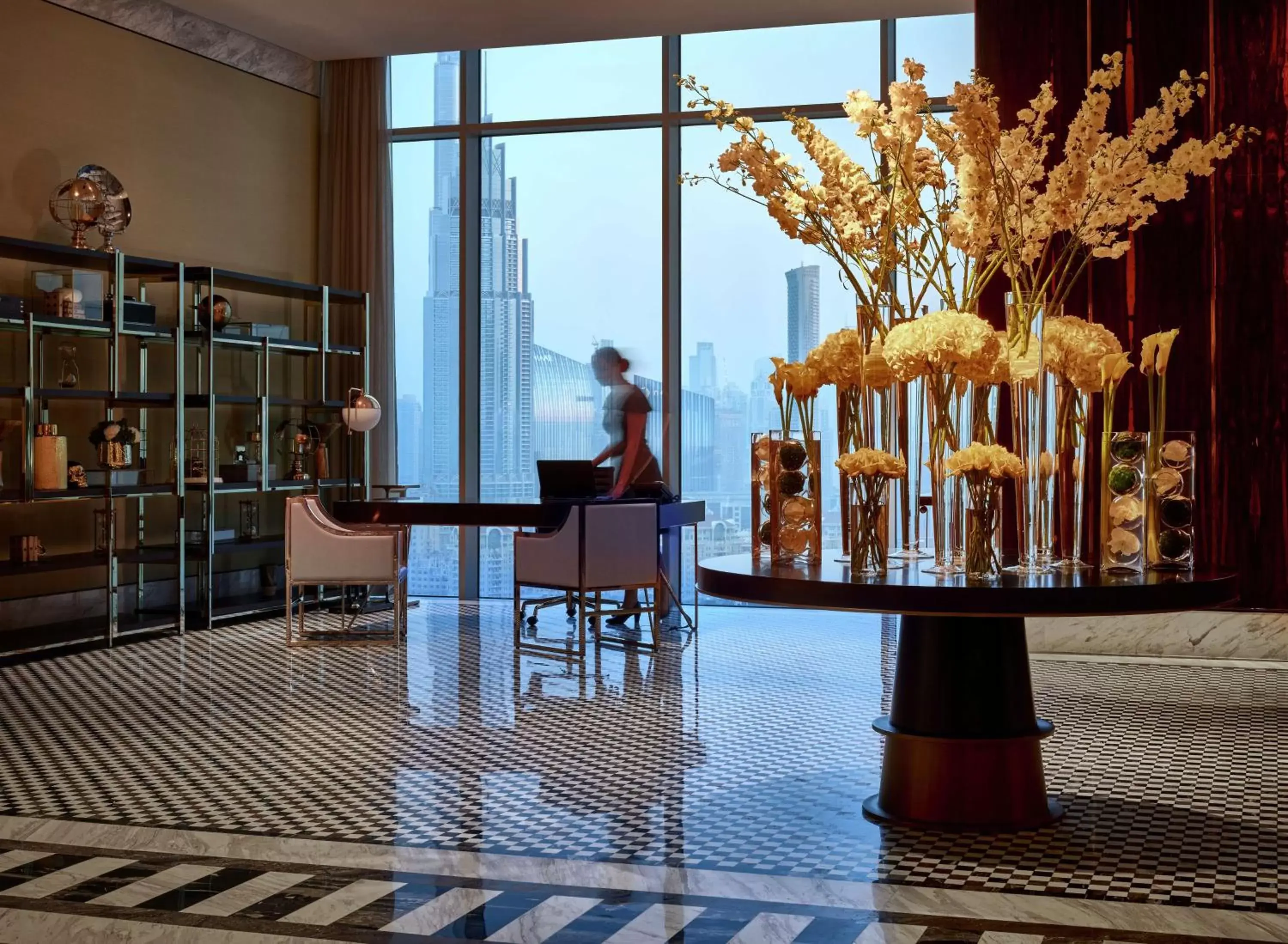 Lobby or reception in Waldorf Astoria Dubai International Financial Centre