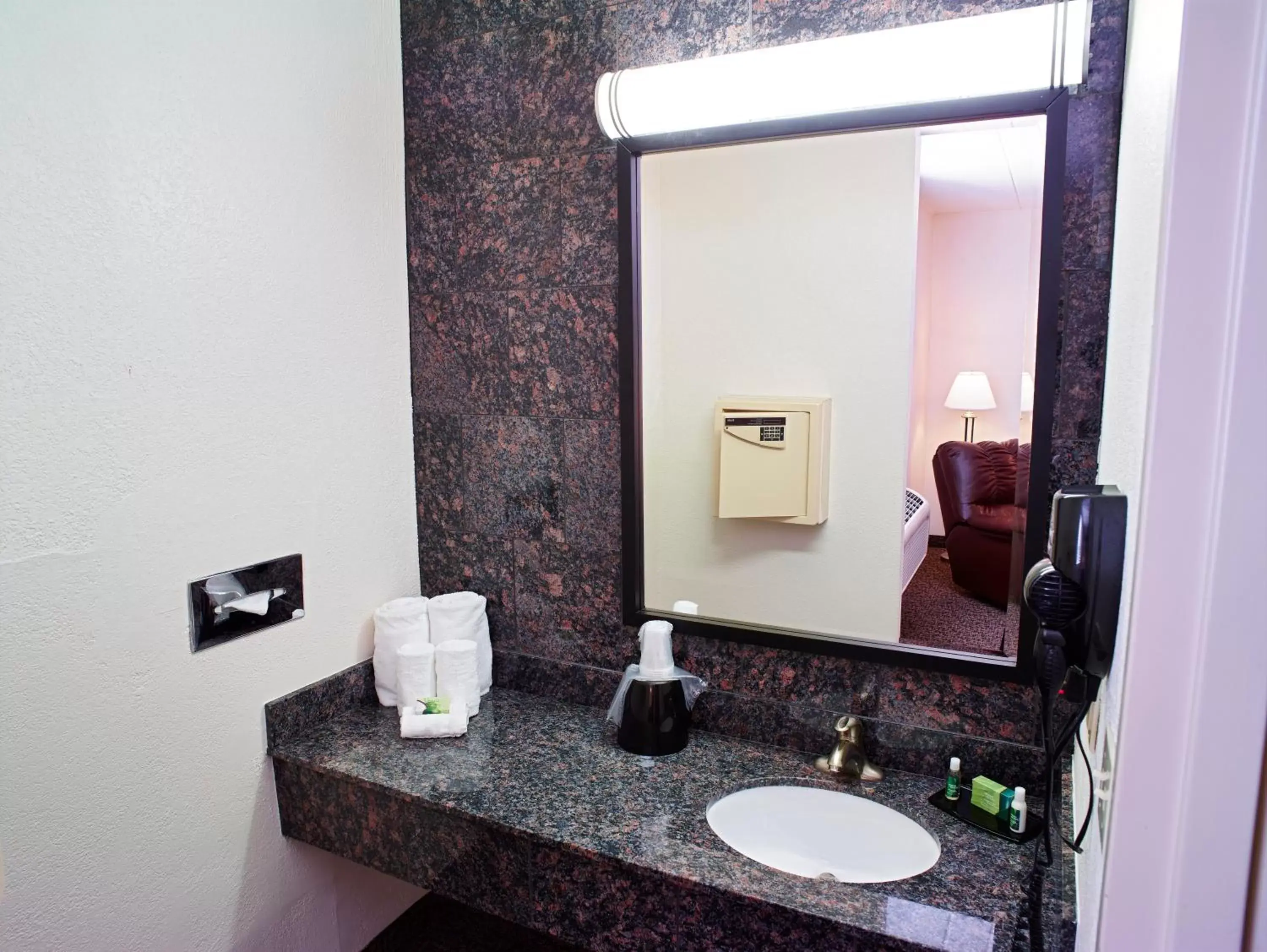 Bathroom in LivINN Hotel St Paul East / Maplewood