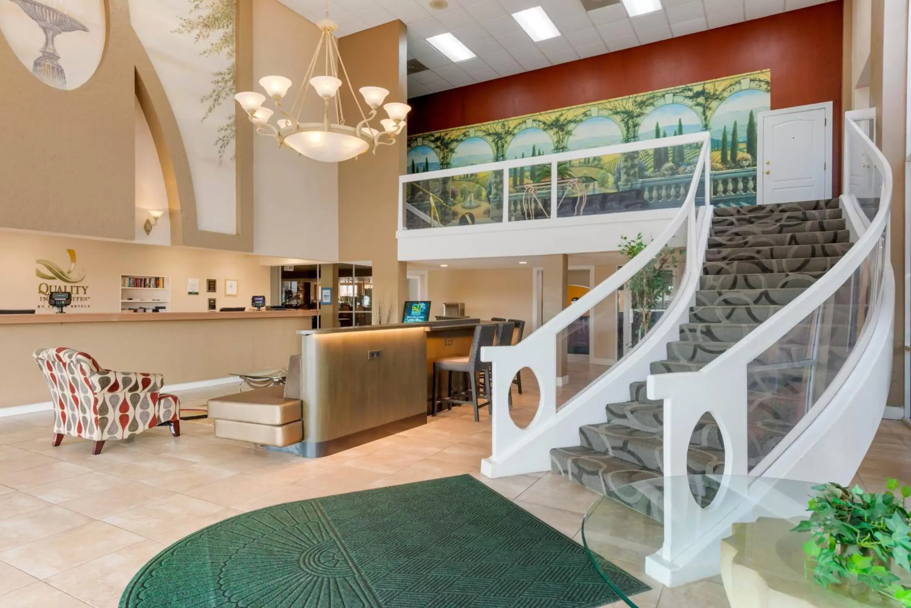 Lobby or reception in Quality Inn and Suites Conference Center