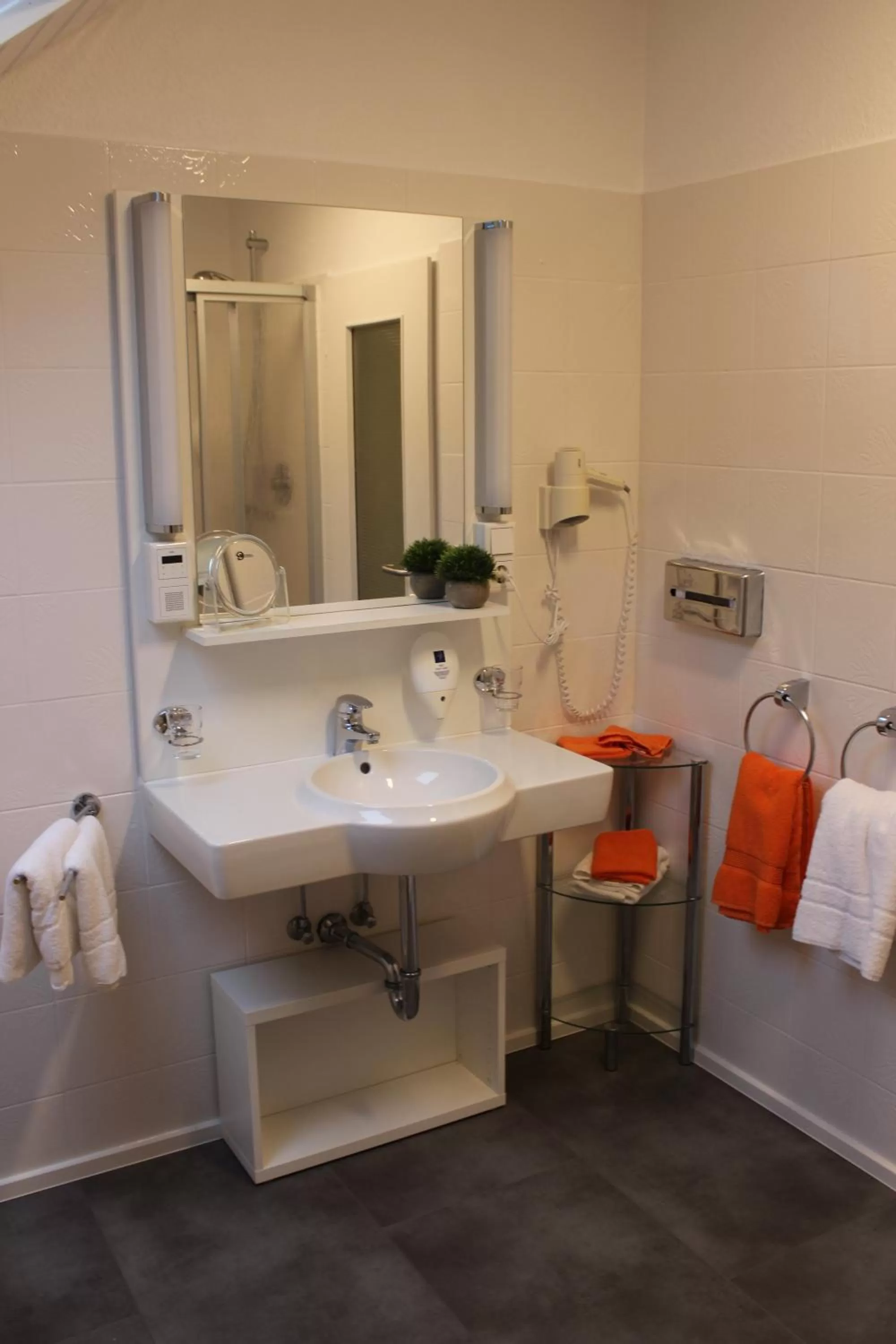 Bathroom in Hotel Rosmarin