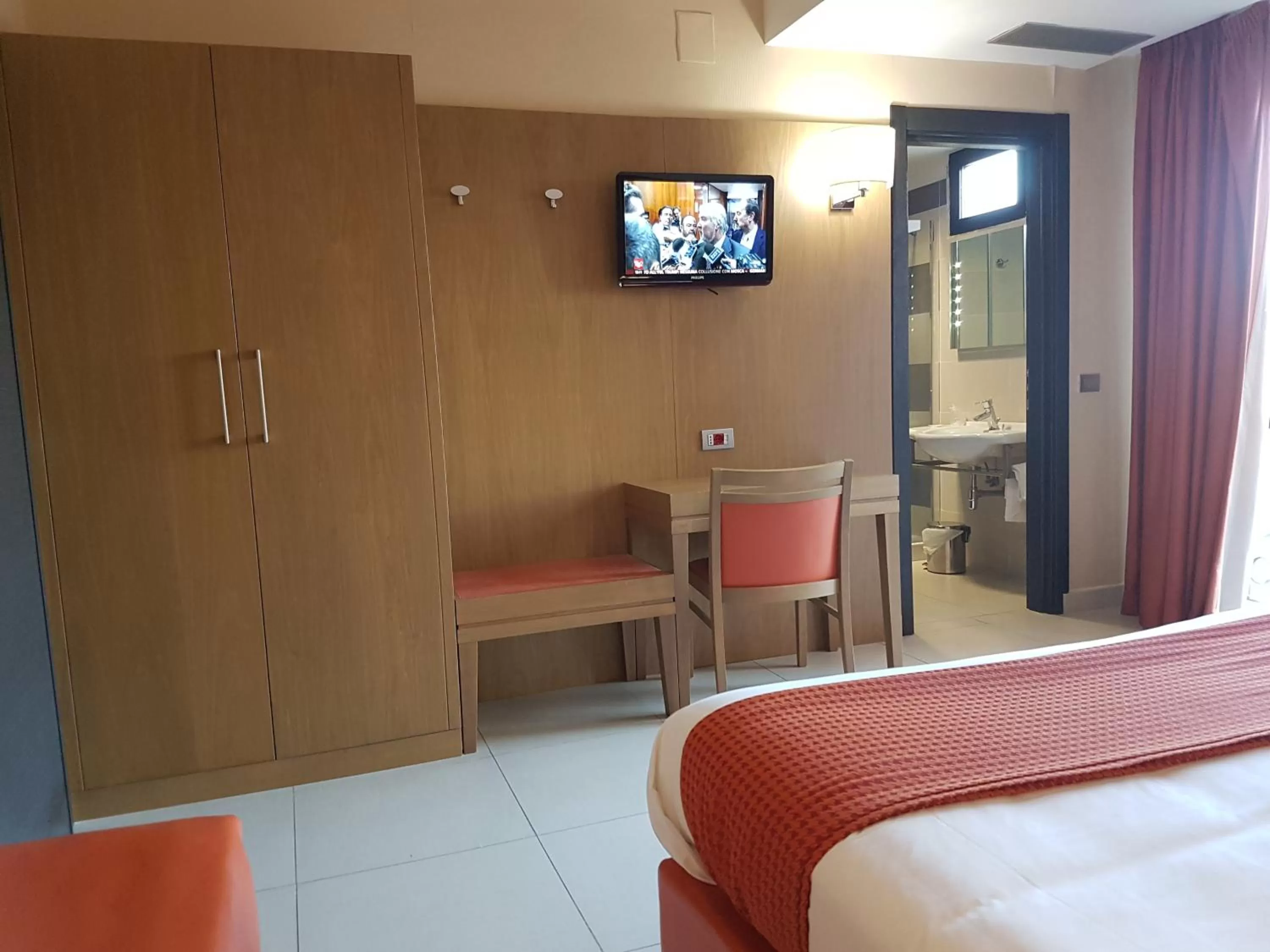 Photo of the whole room, Bed in Hotel Ristorante La Campagnola