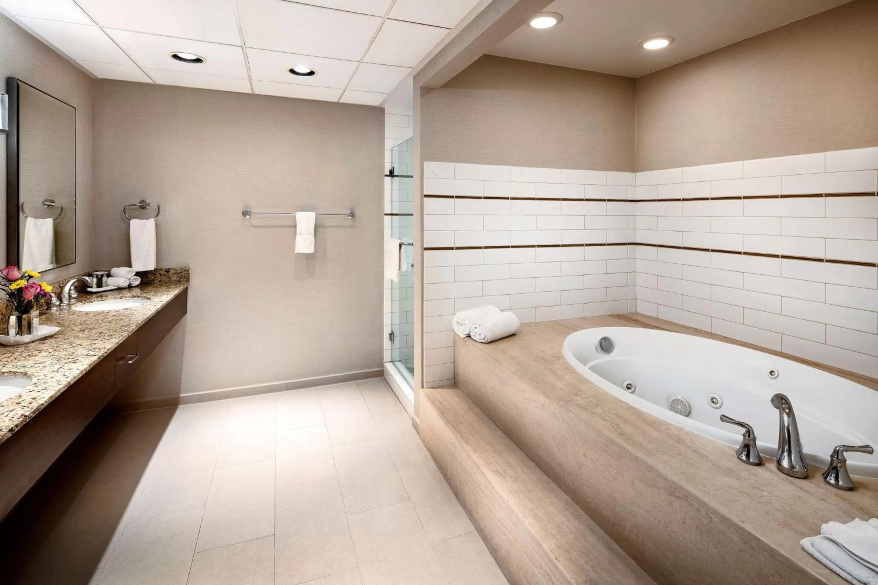 Bathroom in DoubleTree by Hilton Ontario Airport
