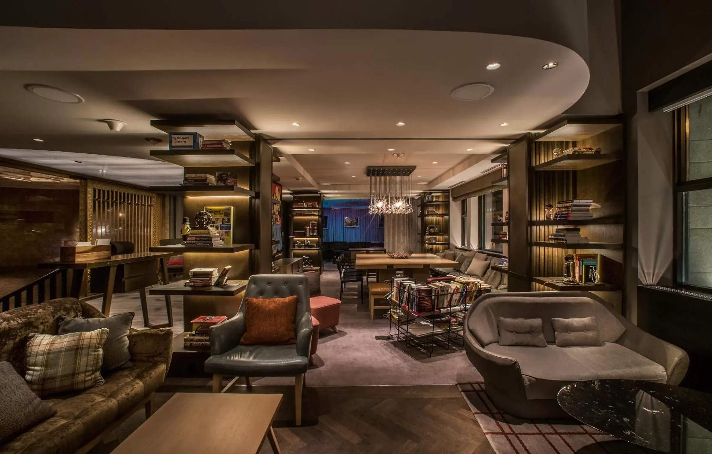 Communal lounge/ TV room, Lounge/Bar in Virgin Hotels Chicago
