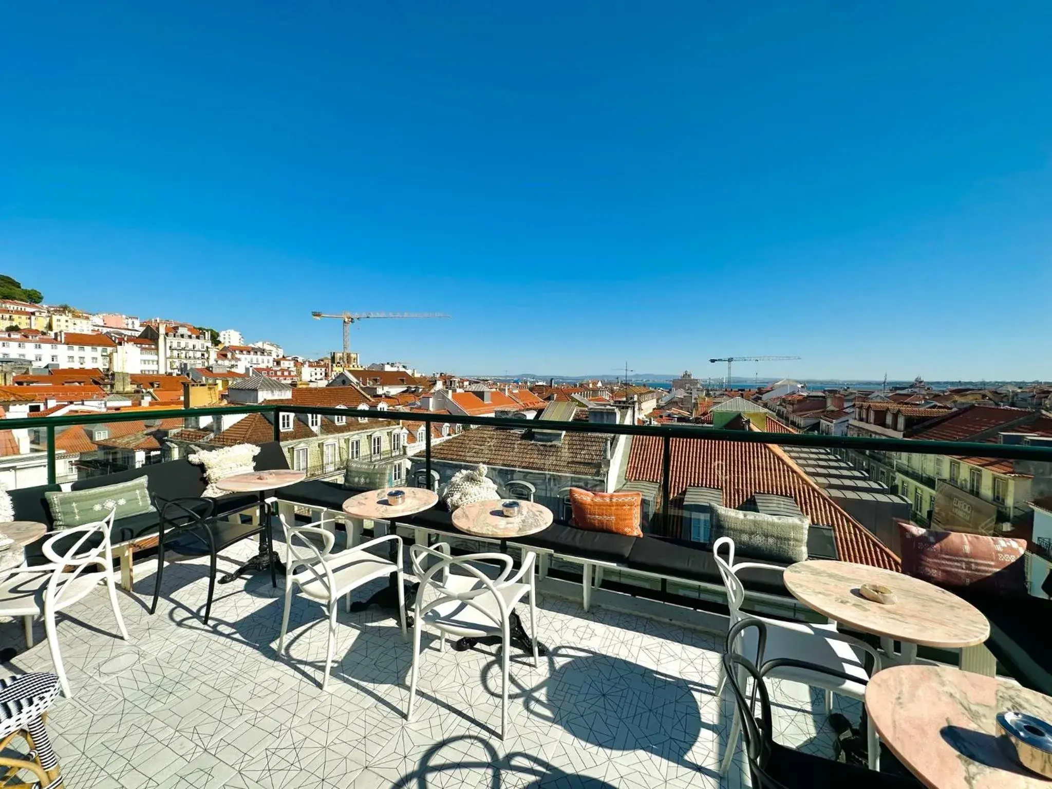 Balcony/Terrace in Lisbon Art Stay Apartments Baixa