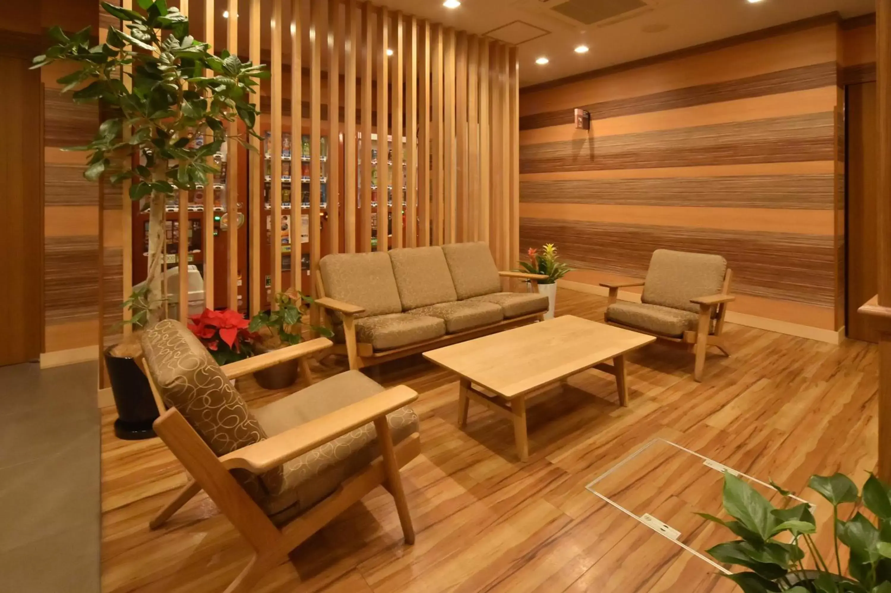 Lobby or reception in Dormy Inn Premium Sapporo