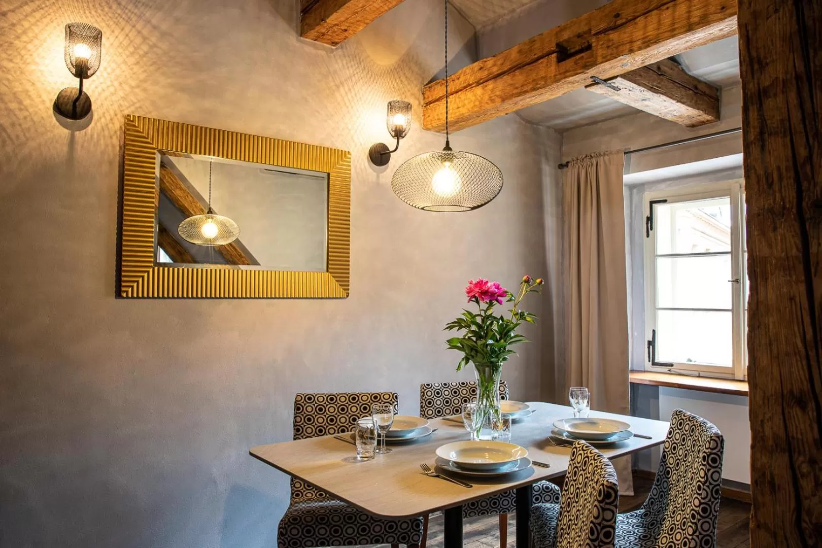 Dining area in Miss Sophie's Charles Bridge