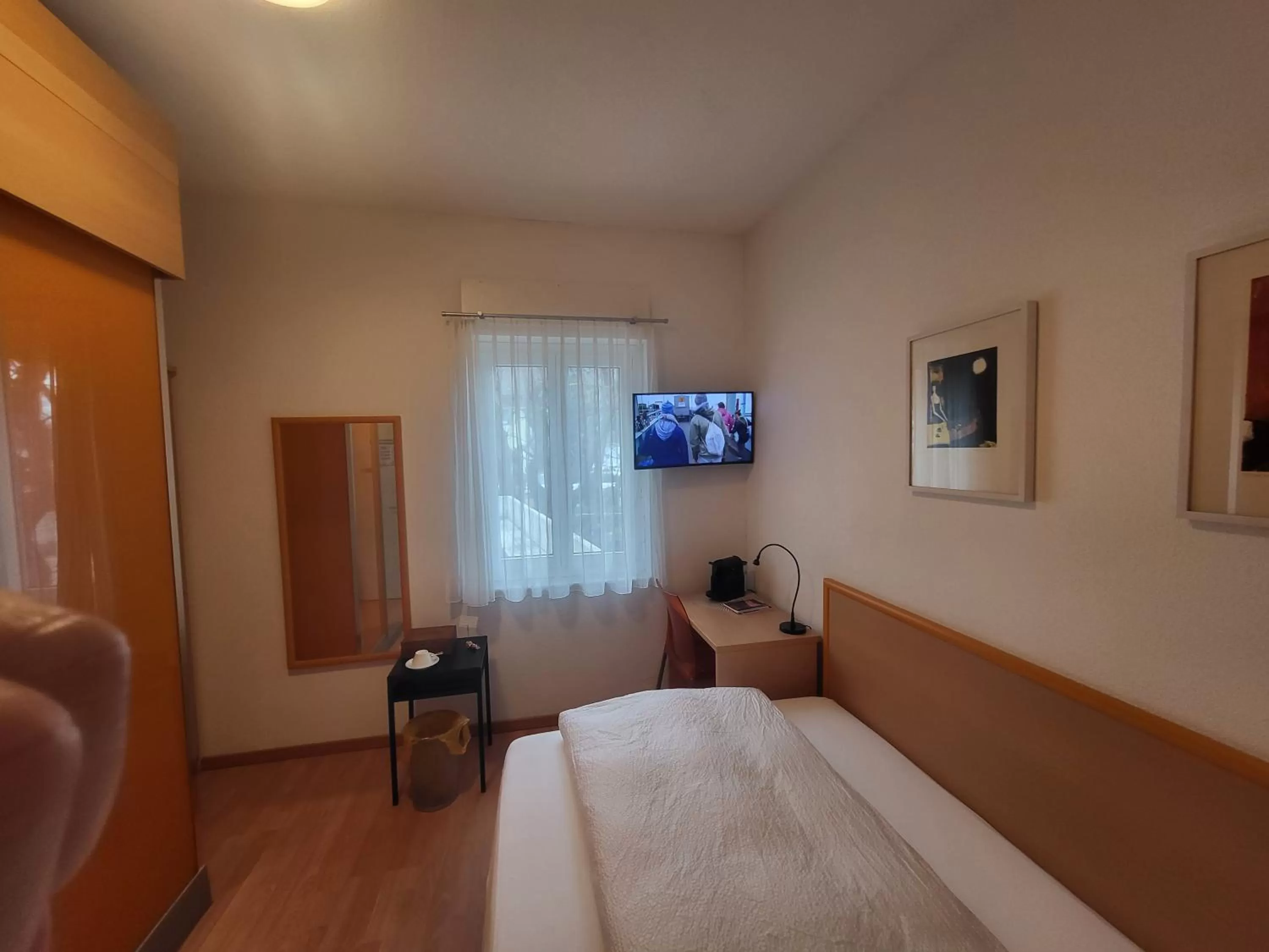 Single Room with Shower in Hotel-Restaurant Eyholz