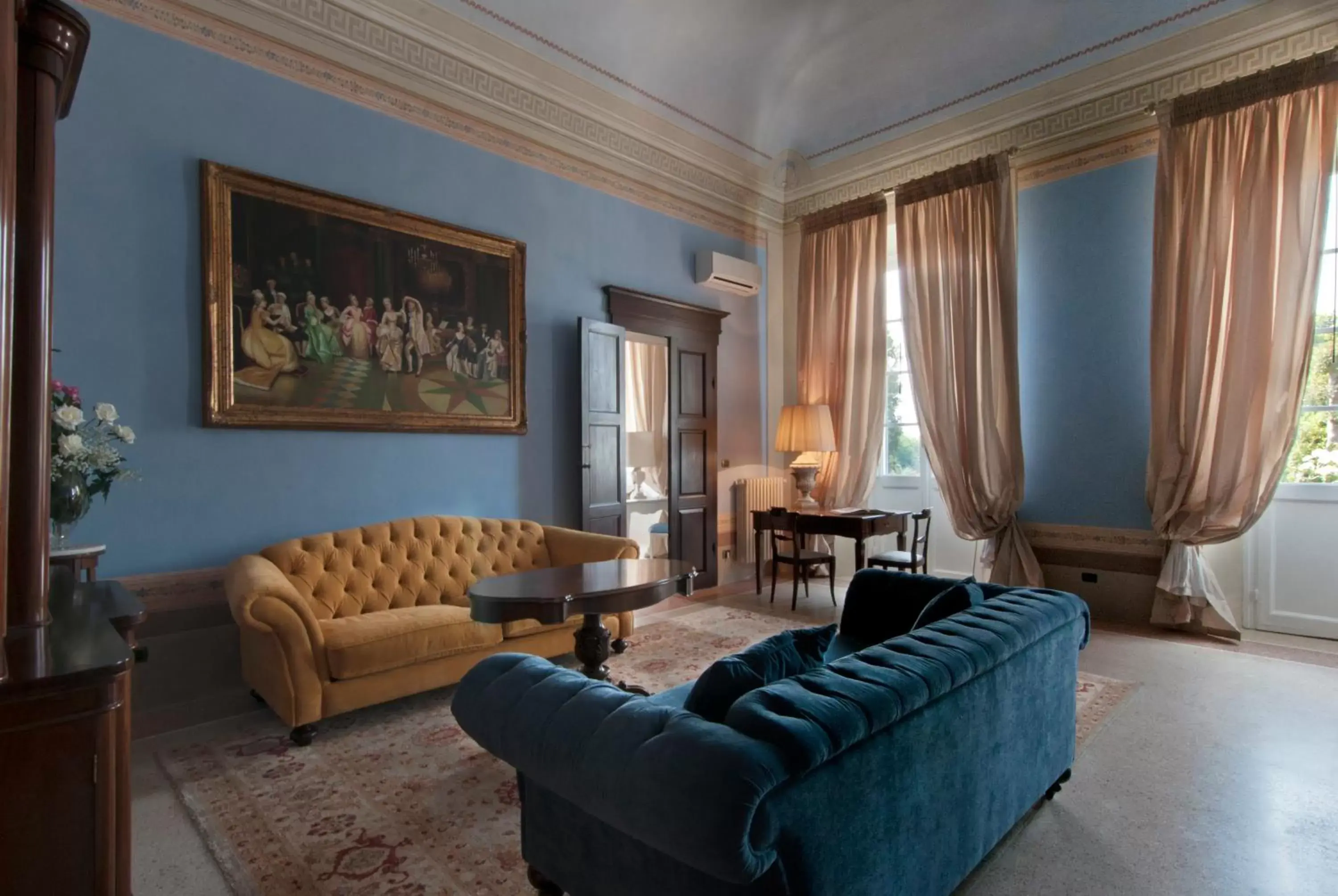 Seating Area in Villa Scorzi - Residenza d'Epoca - Adults only