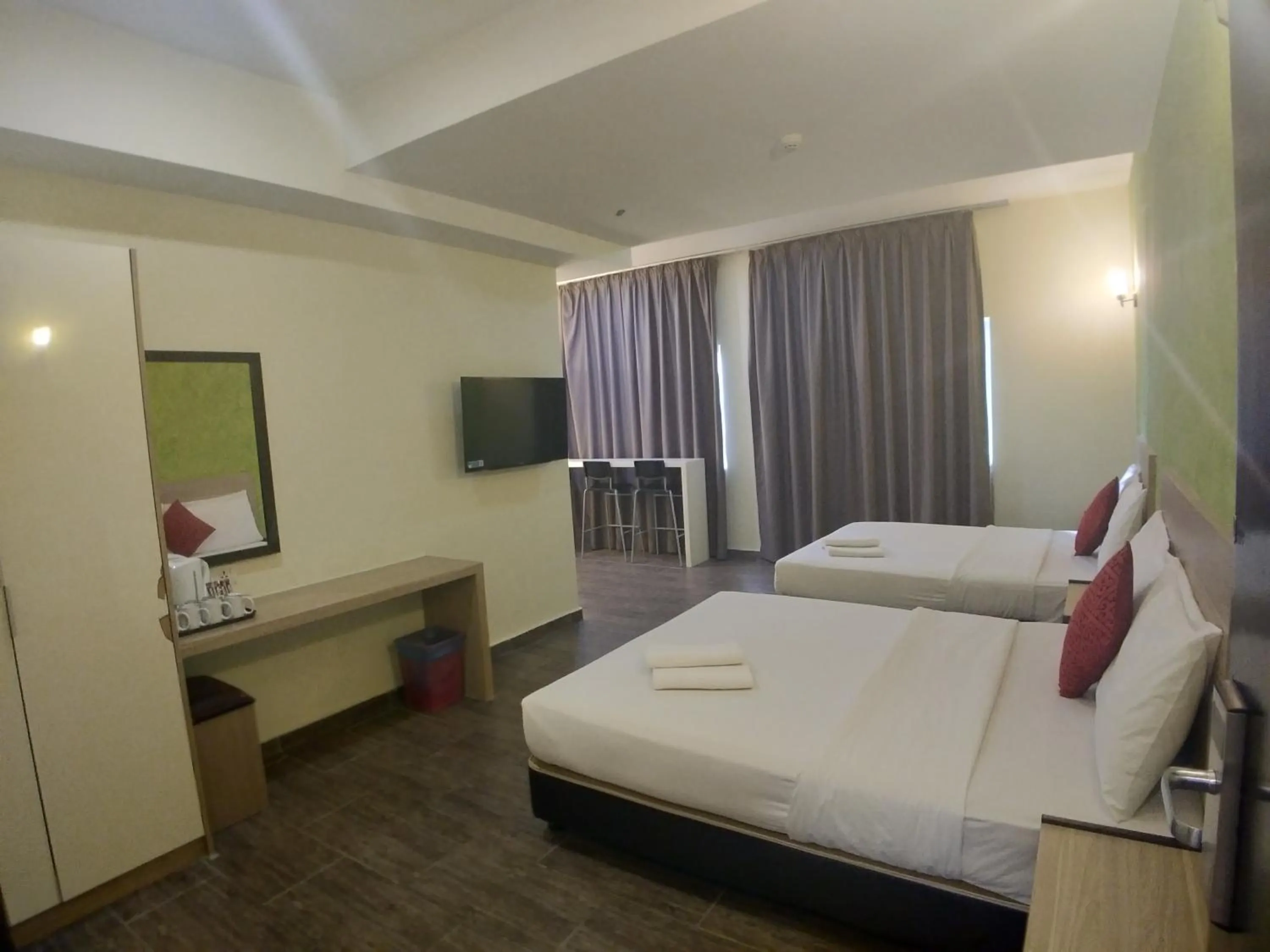 Bed in Hotel Westree KL Sentral